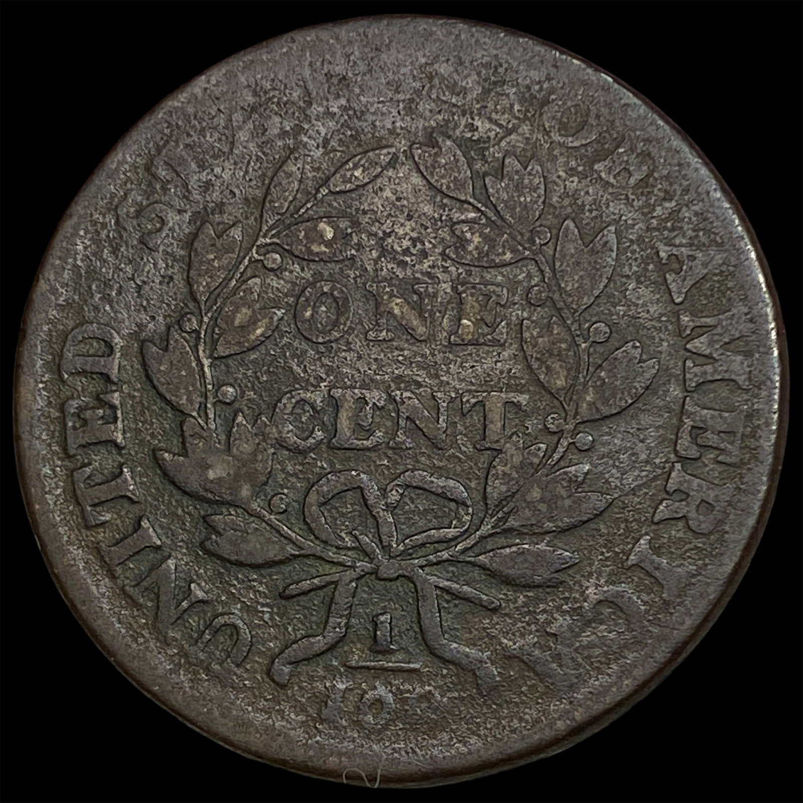 1801 Draped Bust Large Cent NICELY CIRCULATED - 2