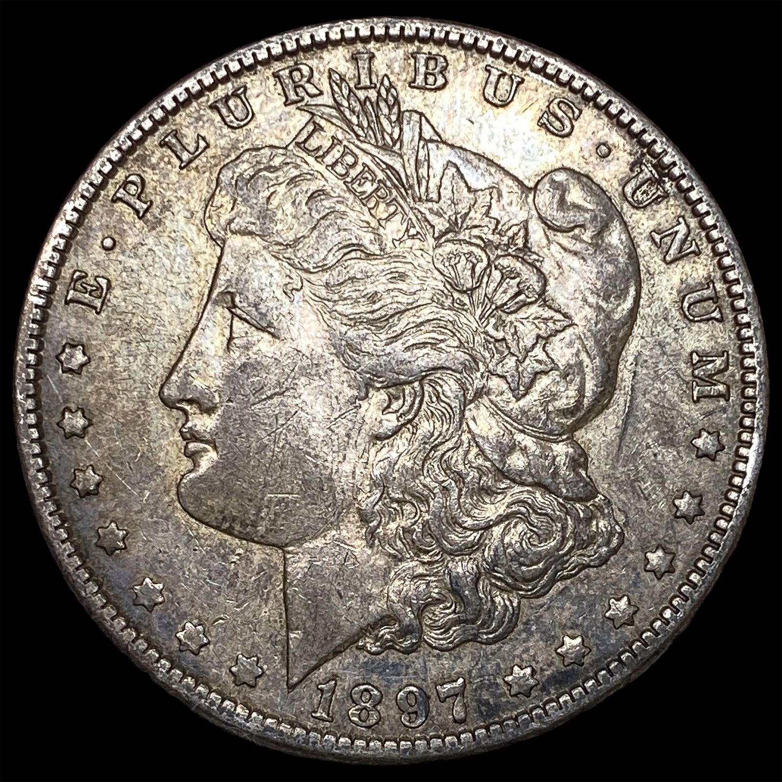 1897-O Silver Morgan Dollar CLOSELY UNCIRCULATED (1 of 2)