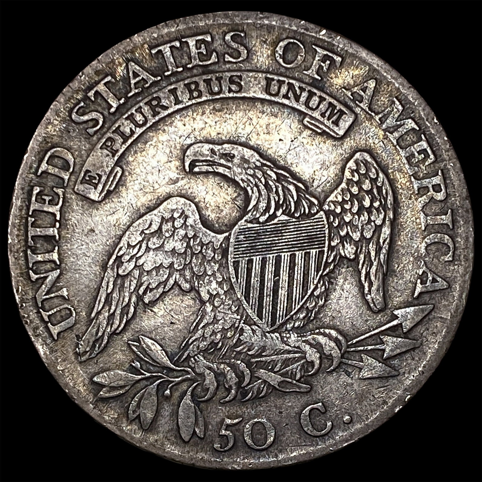 1810 Capped Bust Half Dollar ABOUT UNCIRCULATED - 2