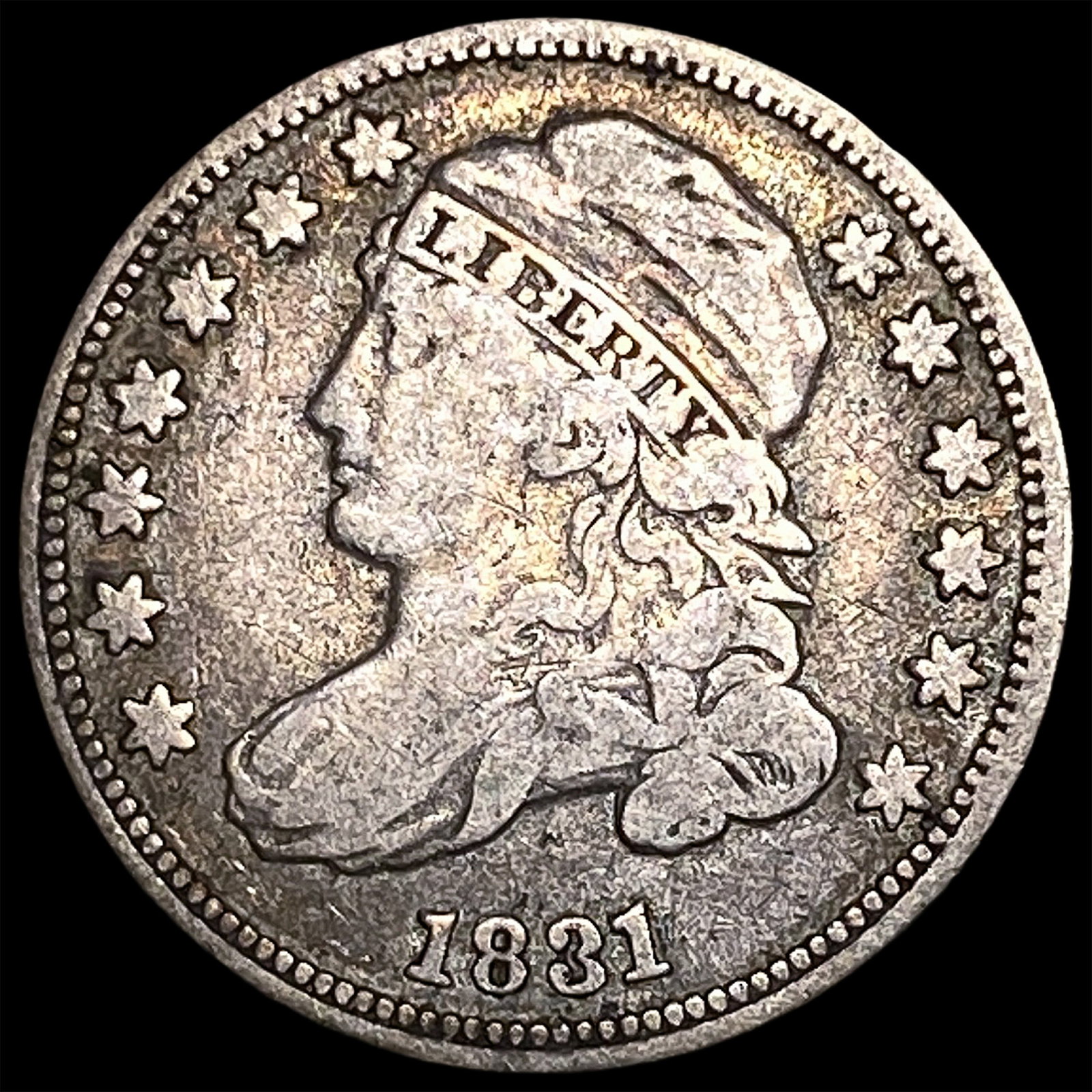 1831 Capped Bust Dime NICELY CIRCULATED (1 of 2)
