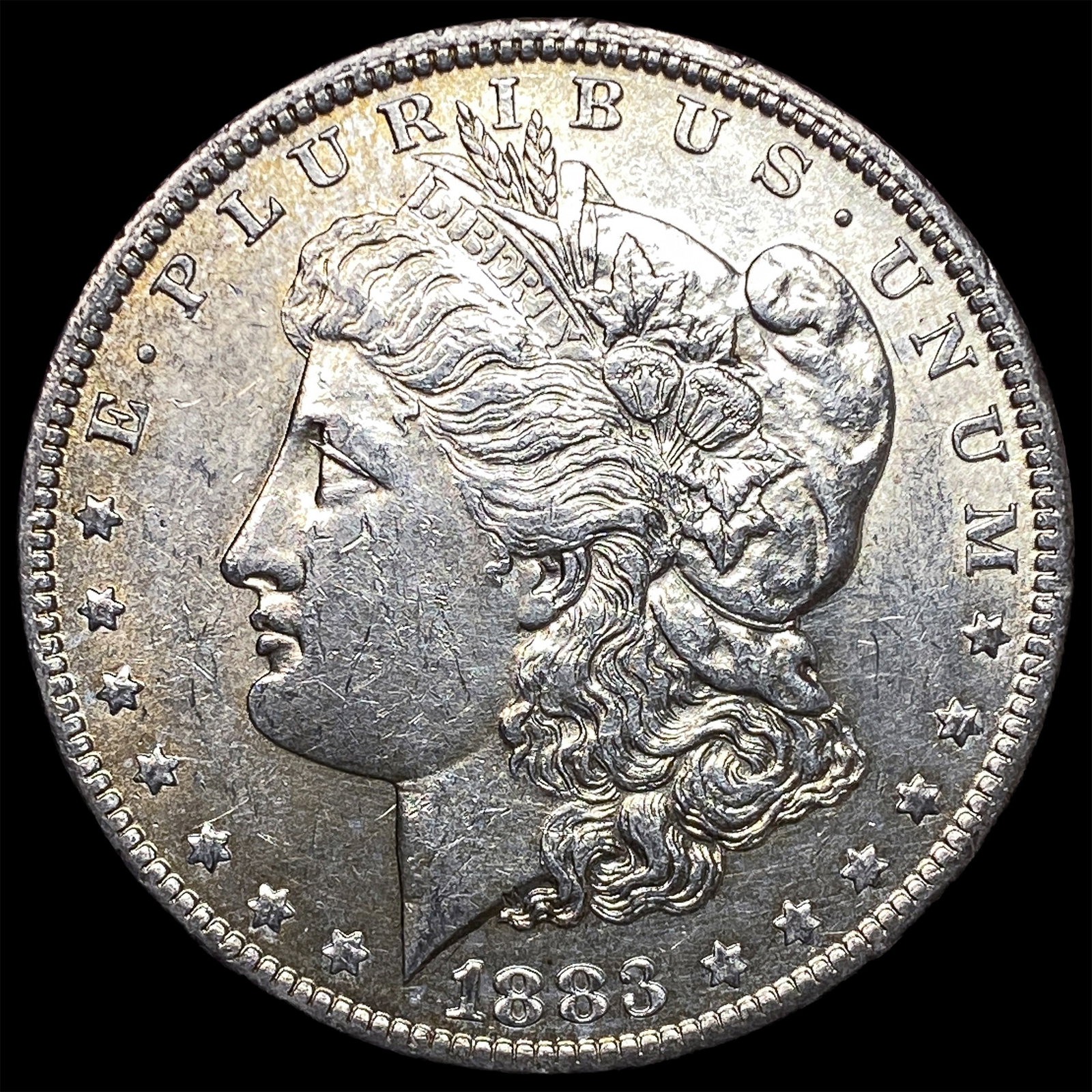 1883 Morgan Silver Dollar CLOSELY UNCIRCULATED: 1883 Morgan Silver Dollar CLOSELY UNCIRCULATED