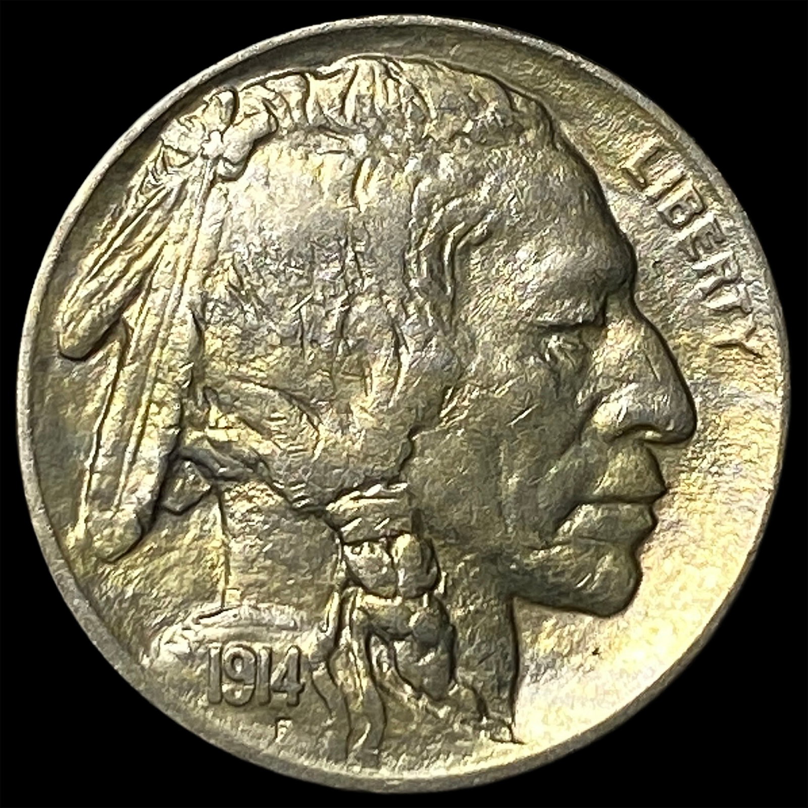 1914 Buffalo Nickel CHOICE AU (1 of 2)