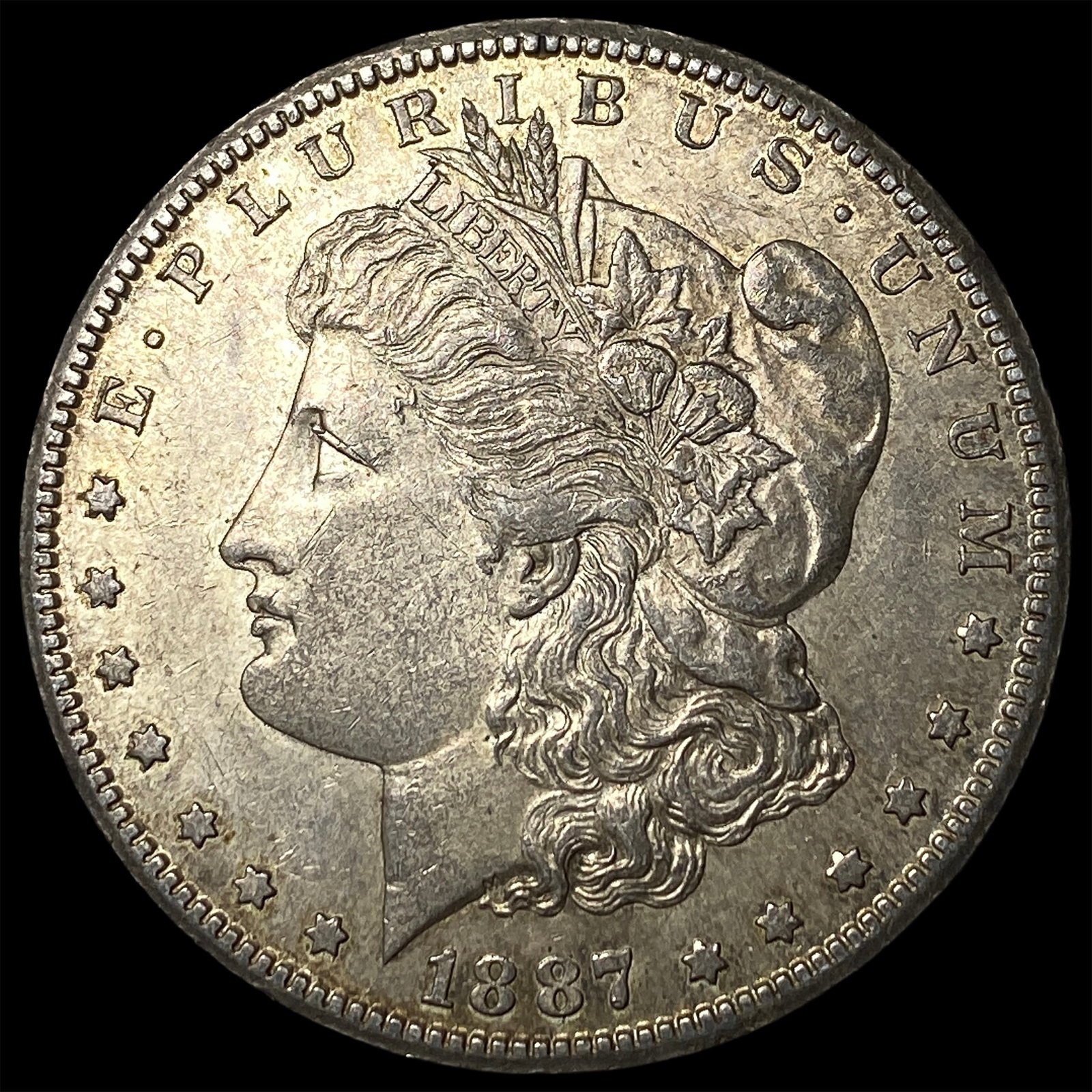 1887-S Silver Morgan Dollar HIGH GRADE: 1887-S Silver Morgan Dollar HIGH GRADE