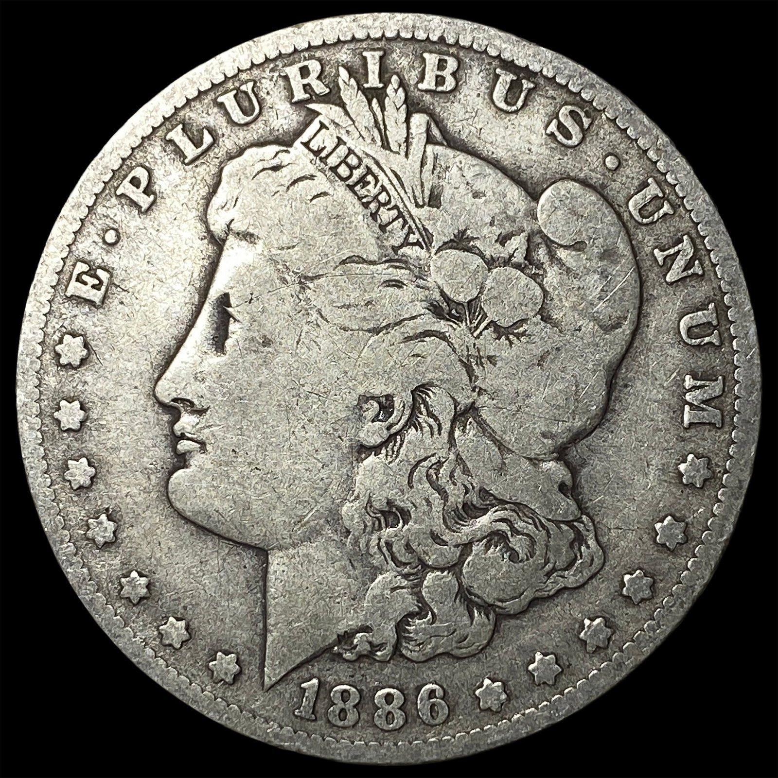 1886-O Silver Morgan Dollar CLOSELY UNCIRCULATED: 1886-O Silver Morgan Dollar CLOSELY UNCIRCULATED