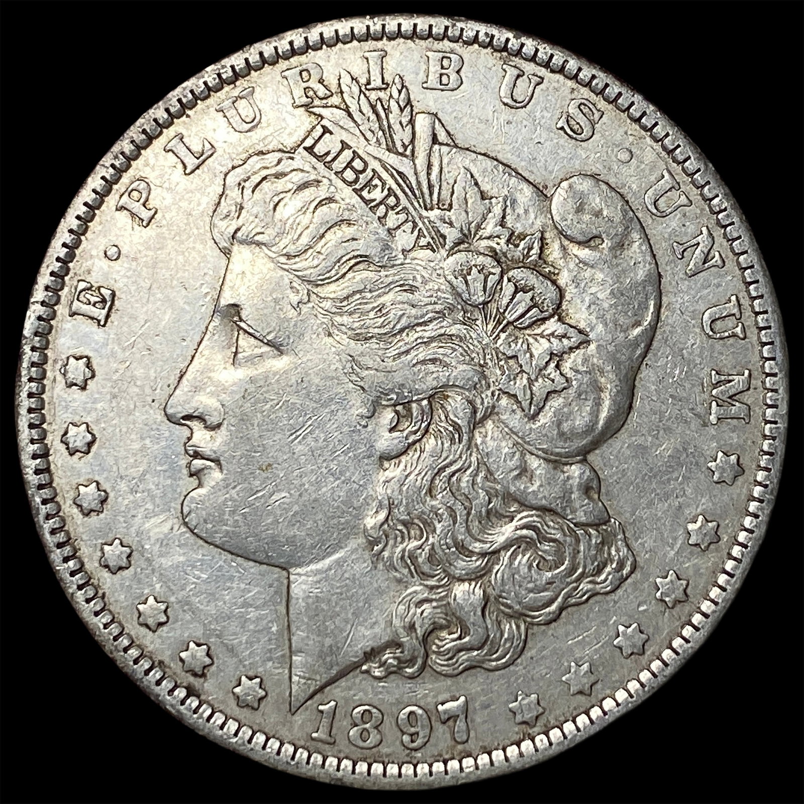 1897-O Silver Morgan Dollar CLOSELY UNCIRCULATED: 1897-O Silver Morgan Dollar CLOSELY UNCIRCULATED