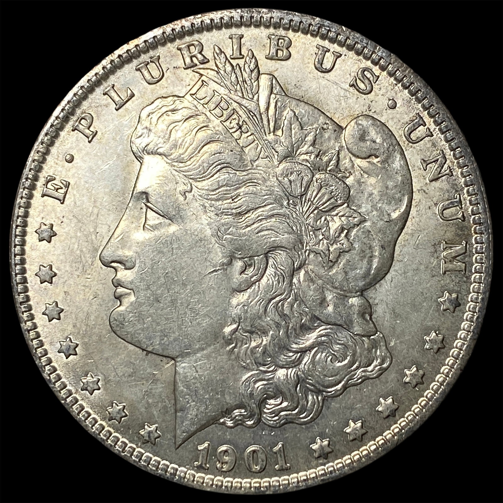 1901-O Silver Morgan Dollar CHOICE AU (1 of 2)