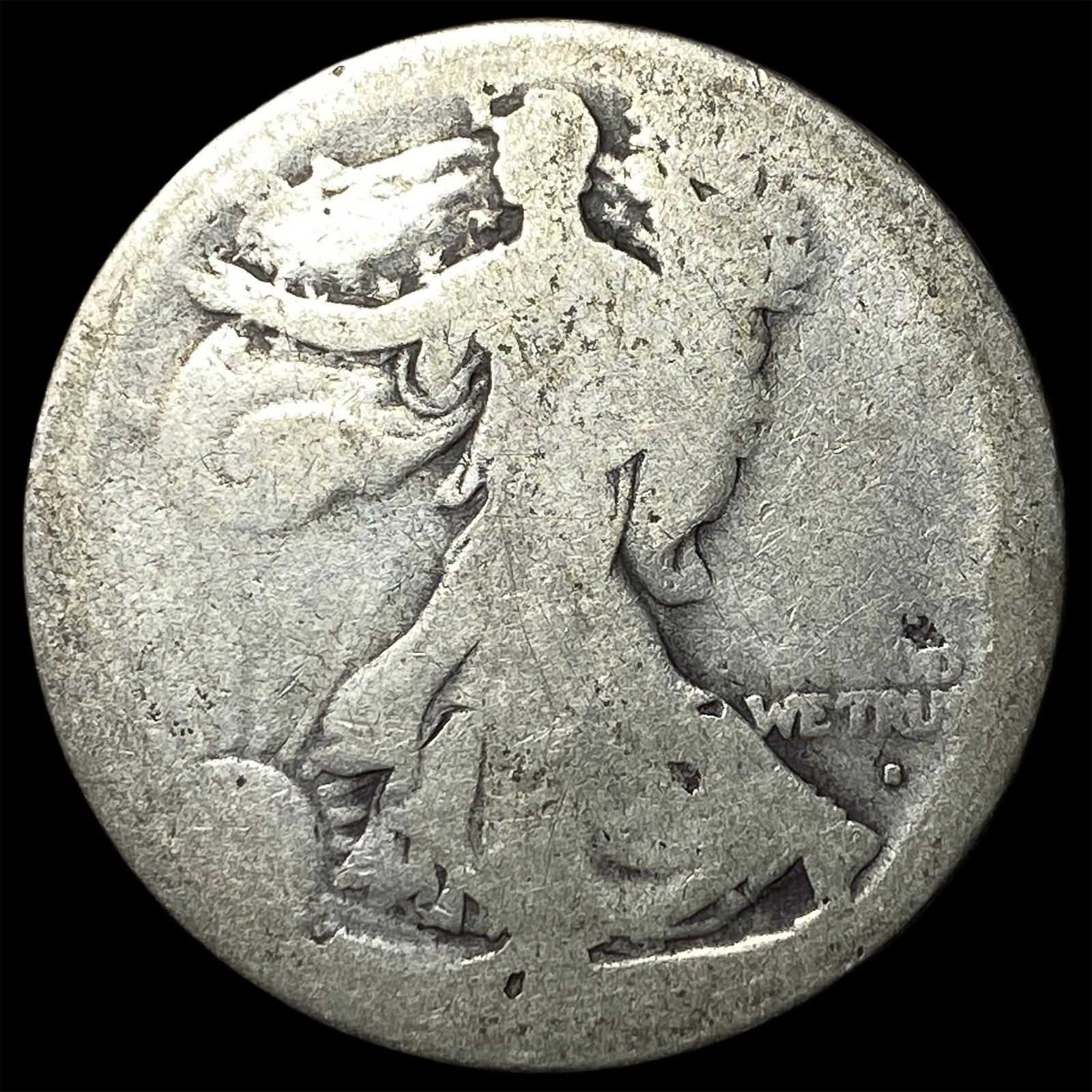 Walking Liberty Half Dollar 1916-1947 Silver. NICELY CIRCULATED: Walking Liberty Half Dollar 1916-1947 Silver. NICELY CIRCULATED