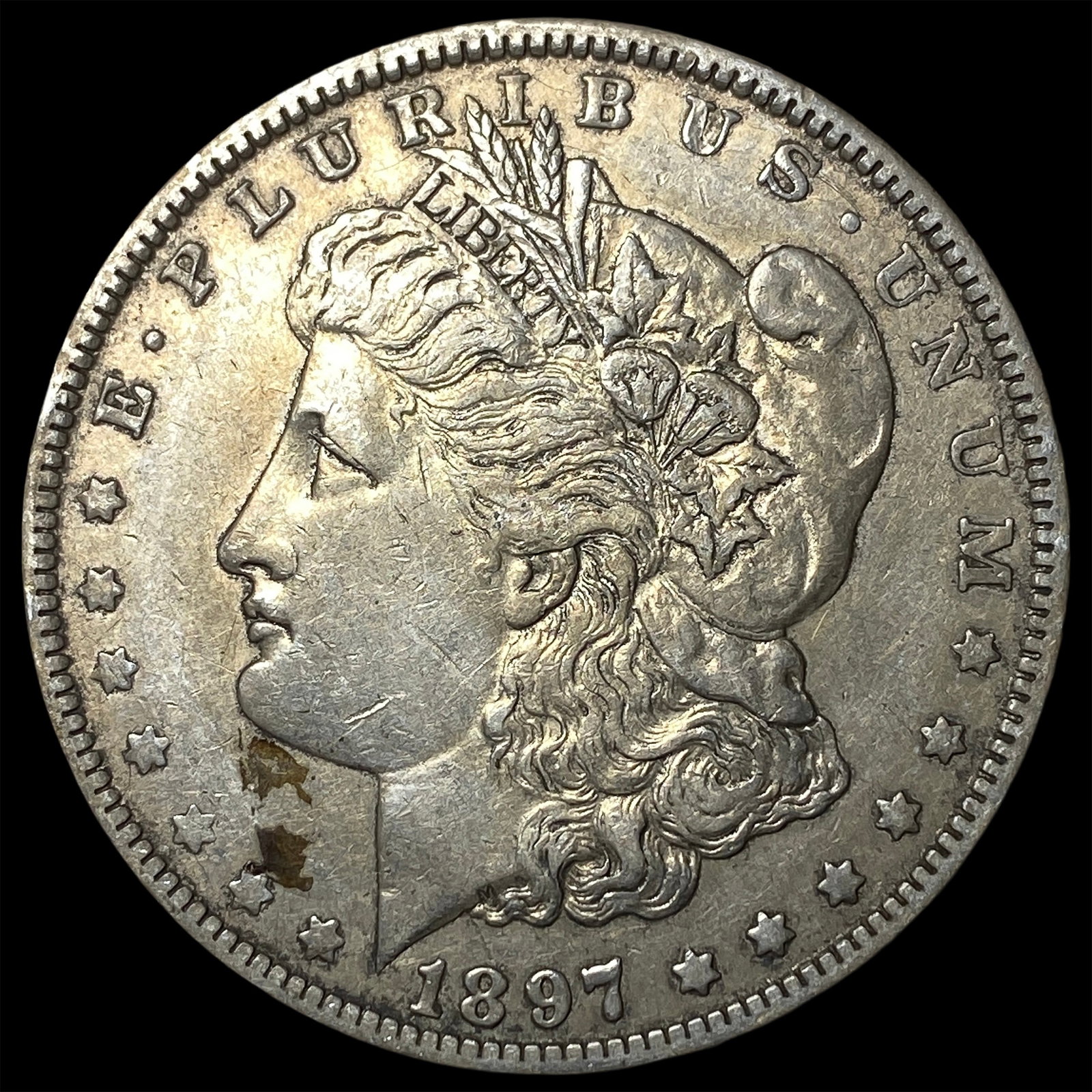 1897-O Silver Morgan Dollar CLOSELY UNCIRCULATED (1 of 2)