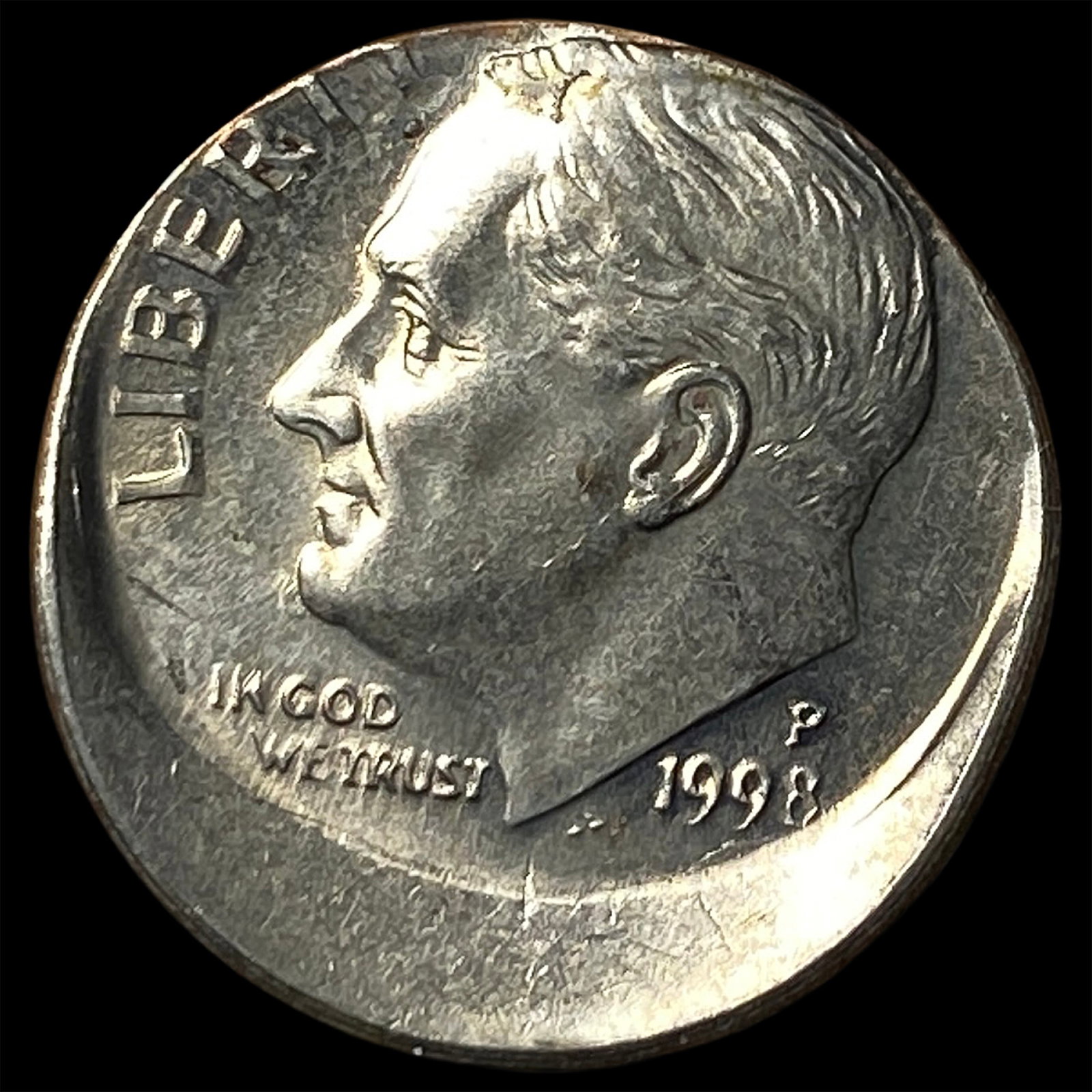 1998-P Roosevelt Dime UNCIRCULATED: 1998-P Roosevelt Dime UNCIRCULATED