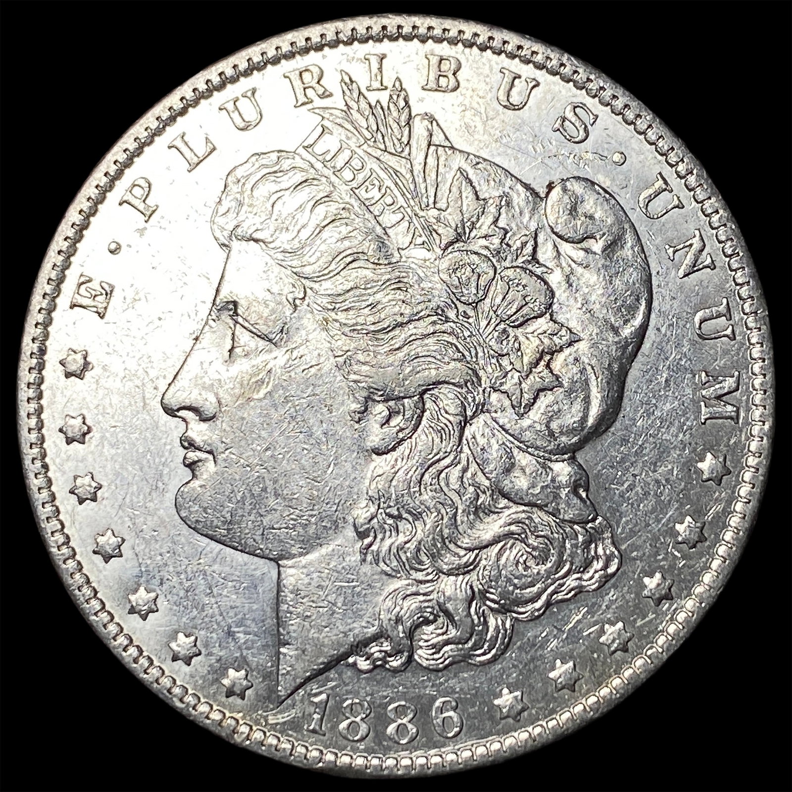 1886 Morgan Silver Dollar HIGH GRADE: 1886 Morgan Silver Dollar HIGH GRADE