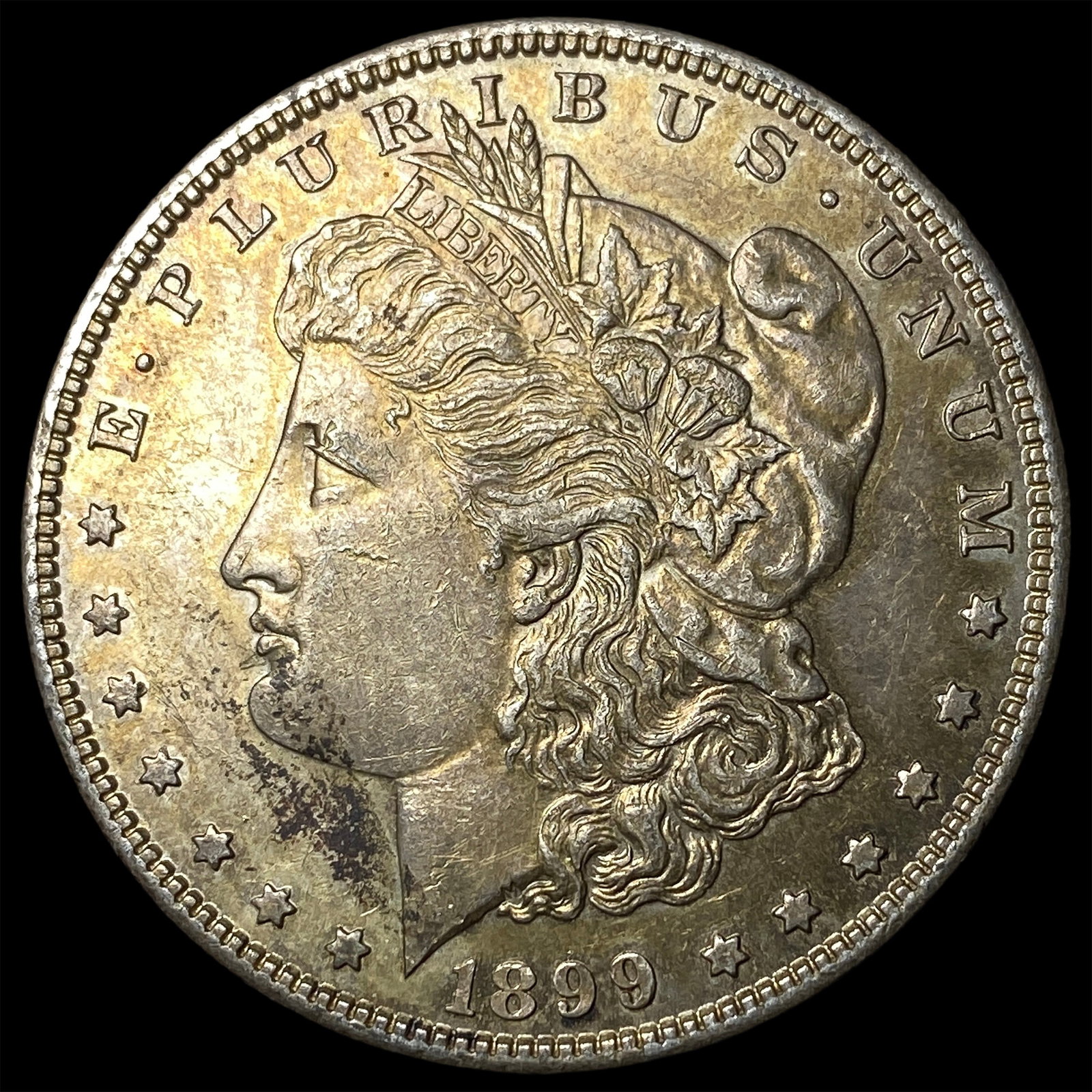 1899-S Silver Morgan Dollar CLOSELY UNCIRCULATED: 1899-S Silver Morgan Dollar CLOSELY UNCIRCULATED