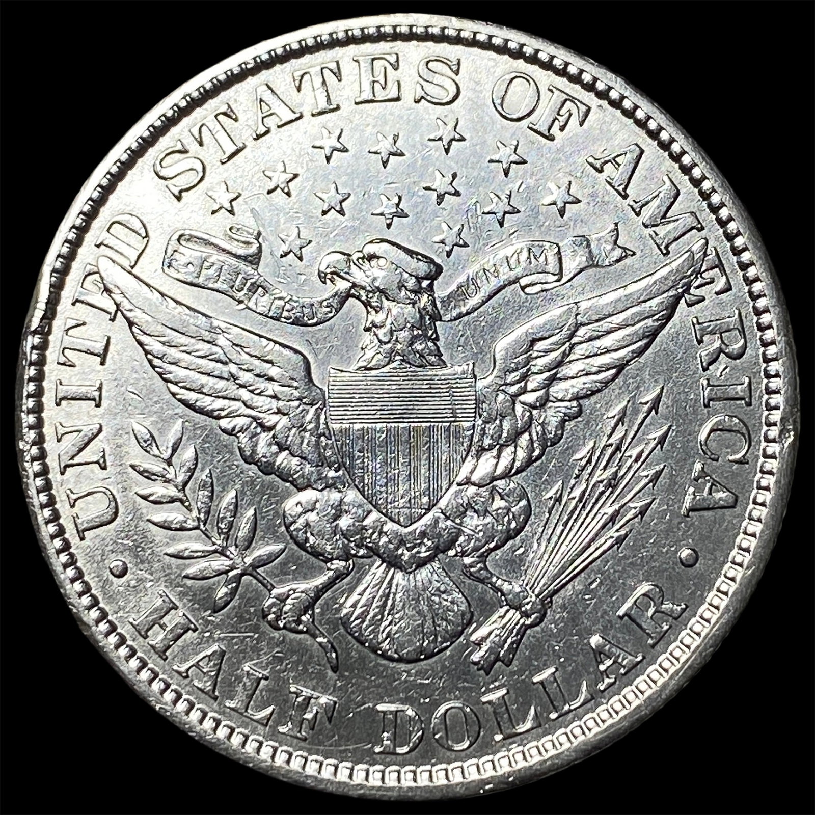 1908 Barber Half Dollar UNCIRCULATED - 2