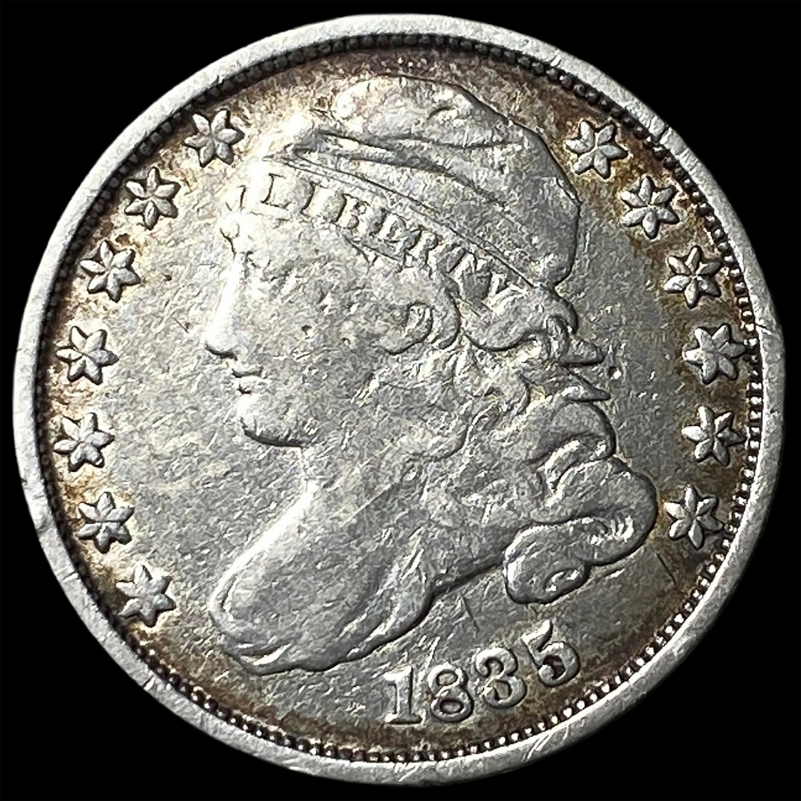 1835 Capped Bust Dime LIGHTLY CIRCULATED (1 of 2)