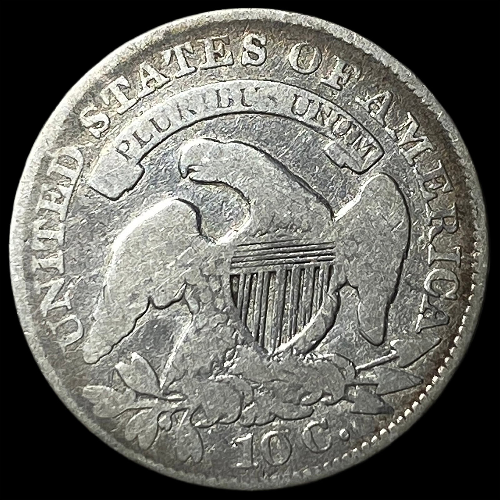 1835 Capped Bust Dime LIGHTLY CIRCULATED - 2