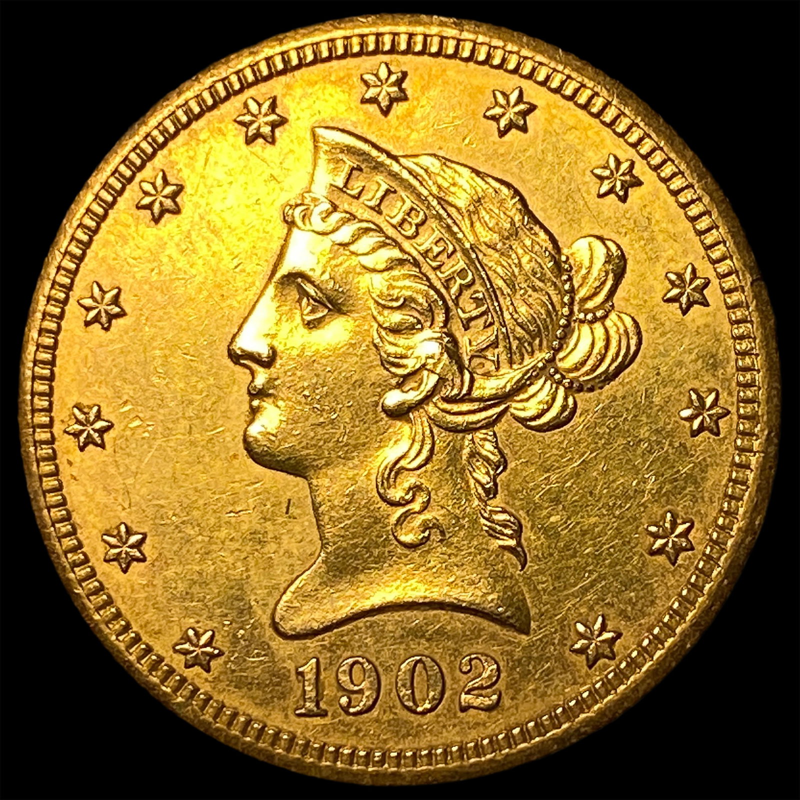 1902-S Gold $10 Liberty Head Eagle UNCIRCULATED: 1902-S Gold $10 Liberty Head Eagle UNCIRCULATED