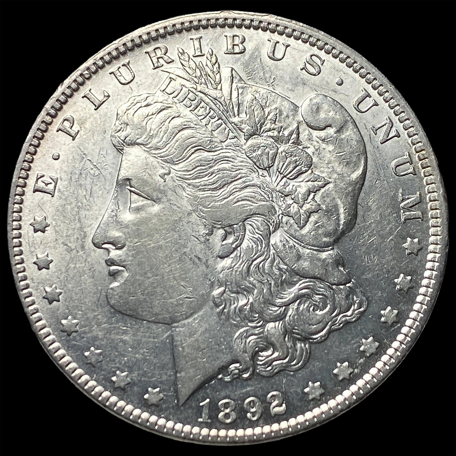 1892 Silver Morgan Dollar UNCIRCULATED: 1892 Silver Morgan Dollar UNCIRCULATED
