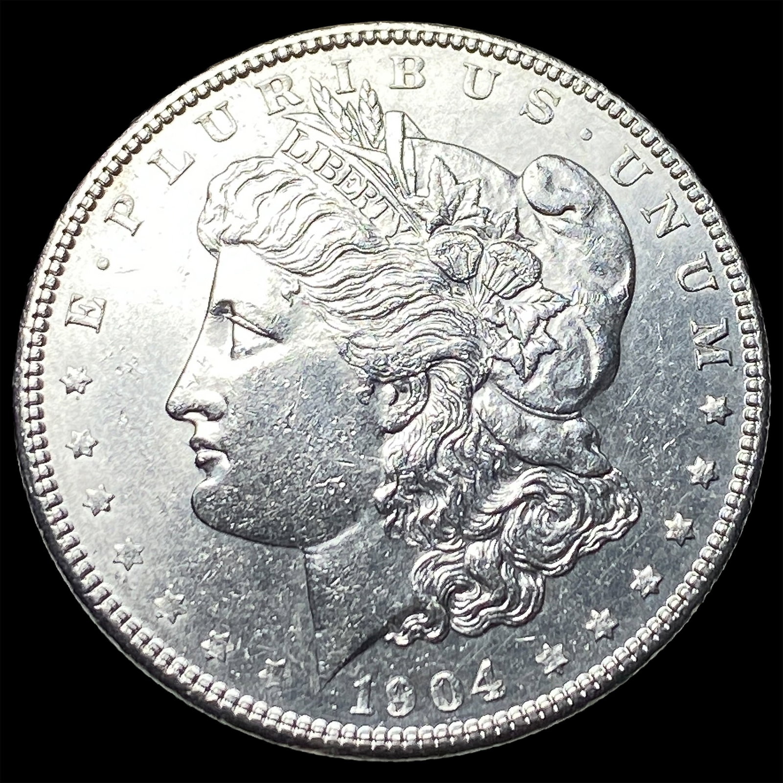 1904 Morgan Silver Dollar UNCIRCULATED: 1904 Morgan Silver Dollar UNCIRCULATED