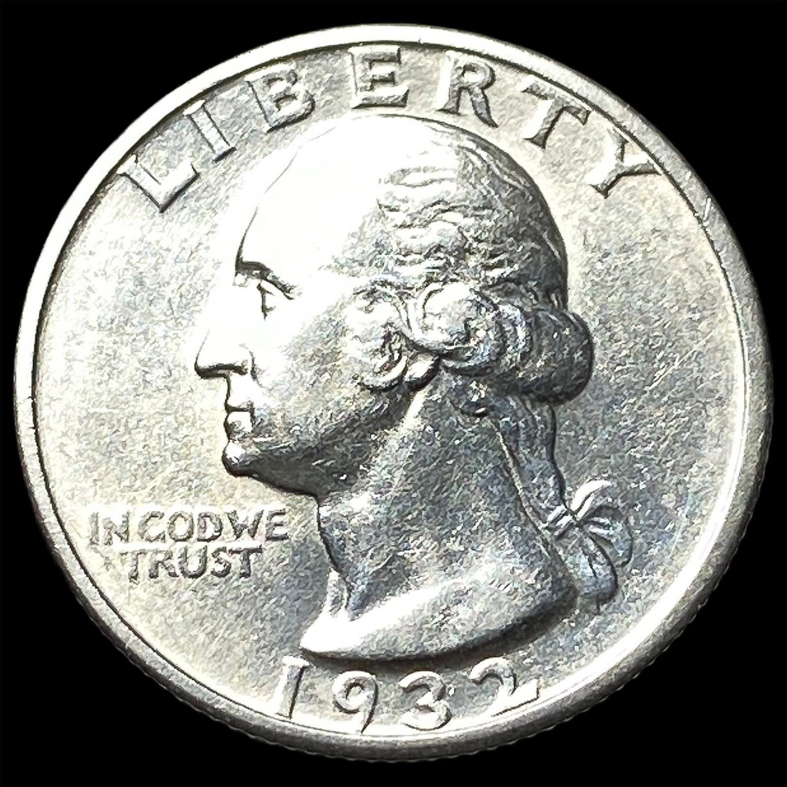 1932-S Silver Washington Quarter CLOSELY UNCIRCULATED: 1932-S Silver Washington Quarter CLOSELY UNCIRCULATED