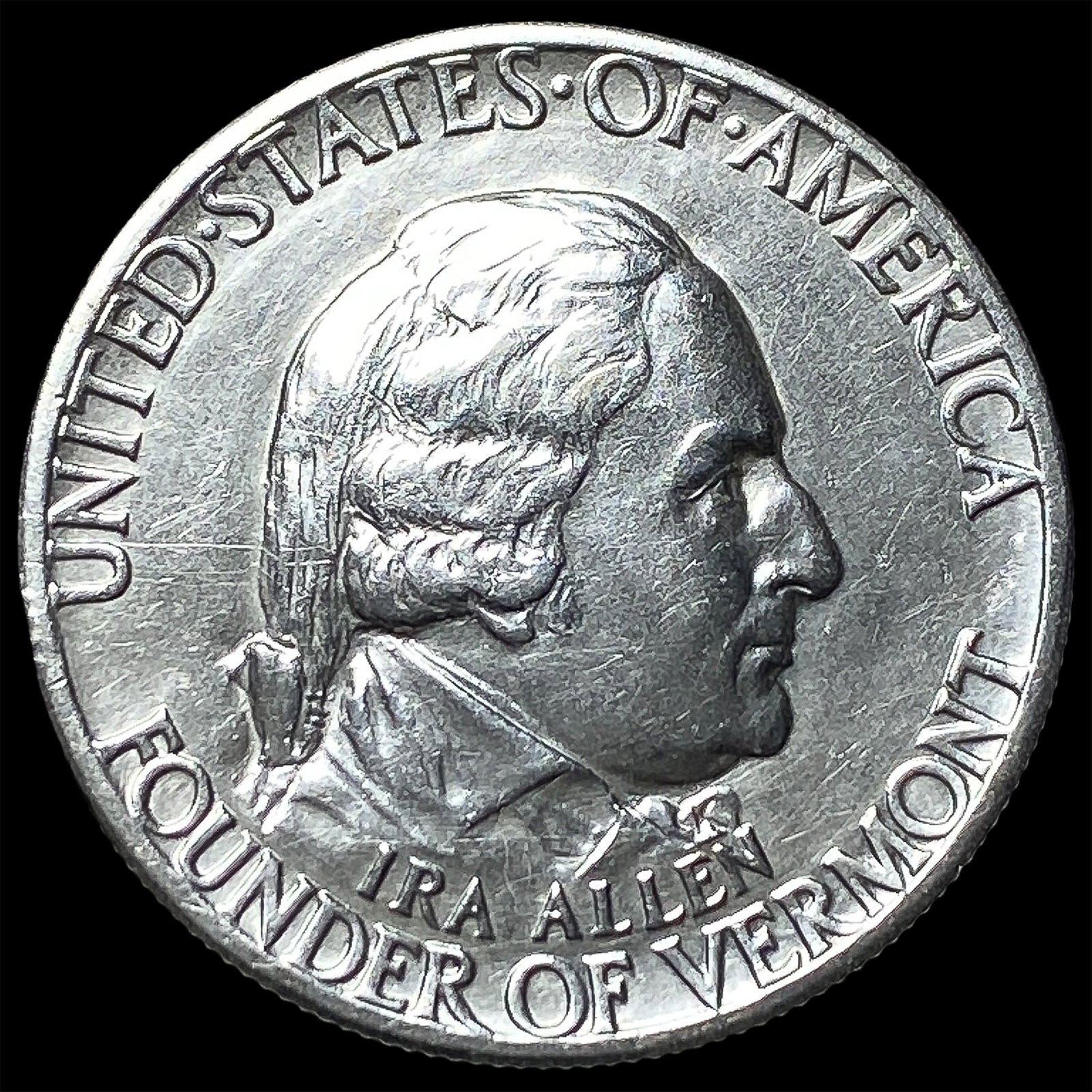 1927 Silver Vermont Half Dollar UNCIRCULATED (1 of 2)