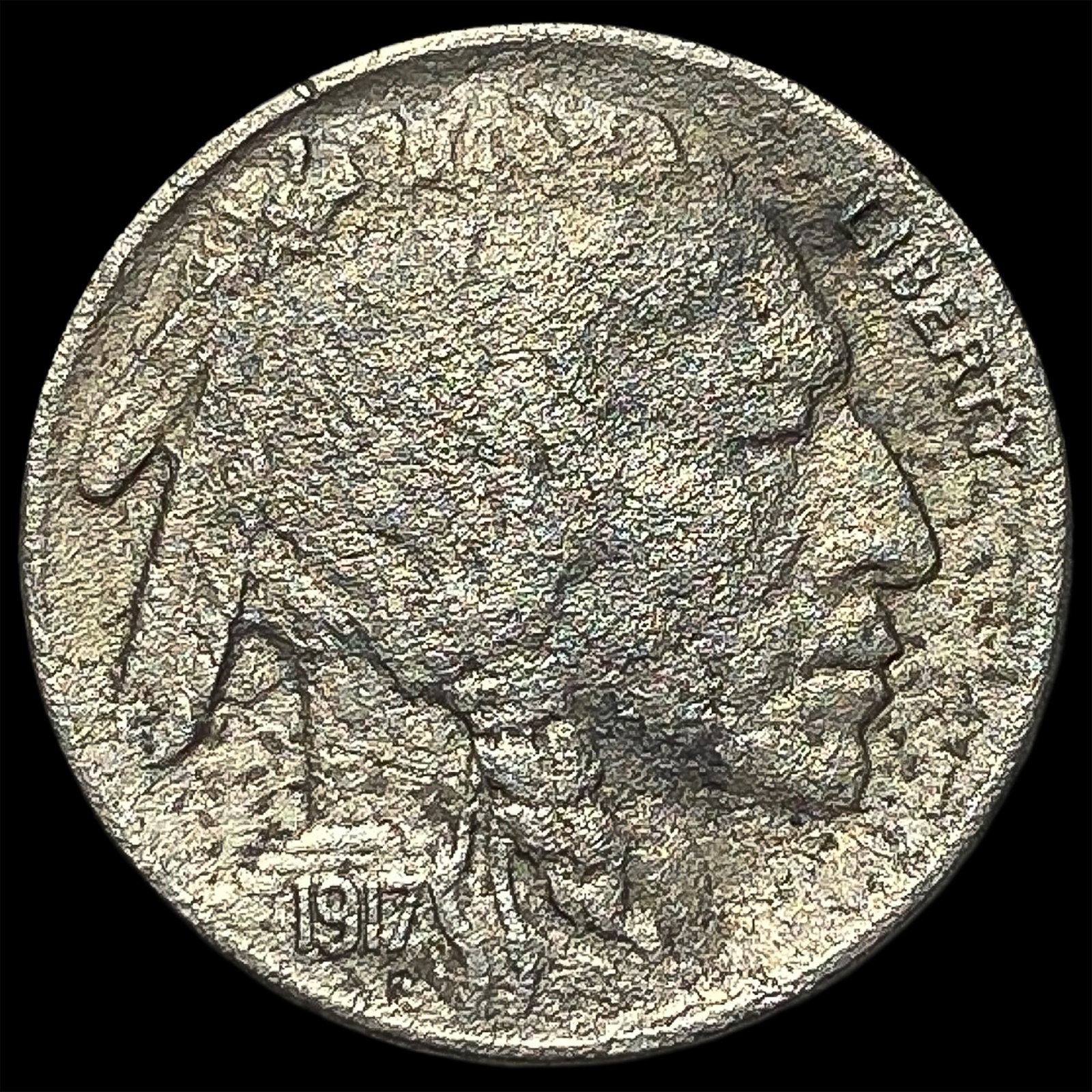 1917-S Buffalo Nickel HIGH GRADE: 1917-S Buffalo Nickel HIGH GRADE