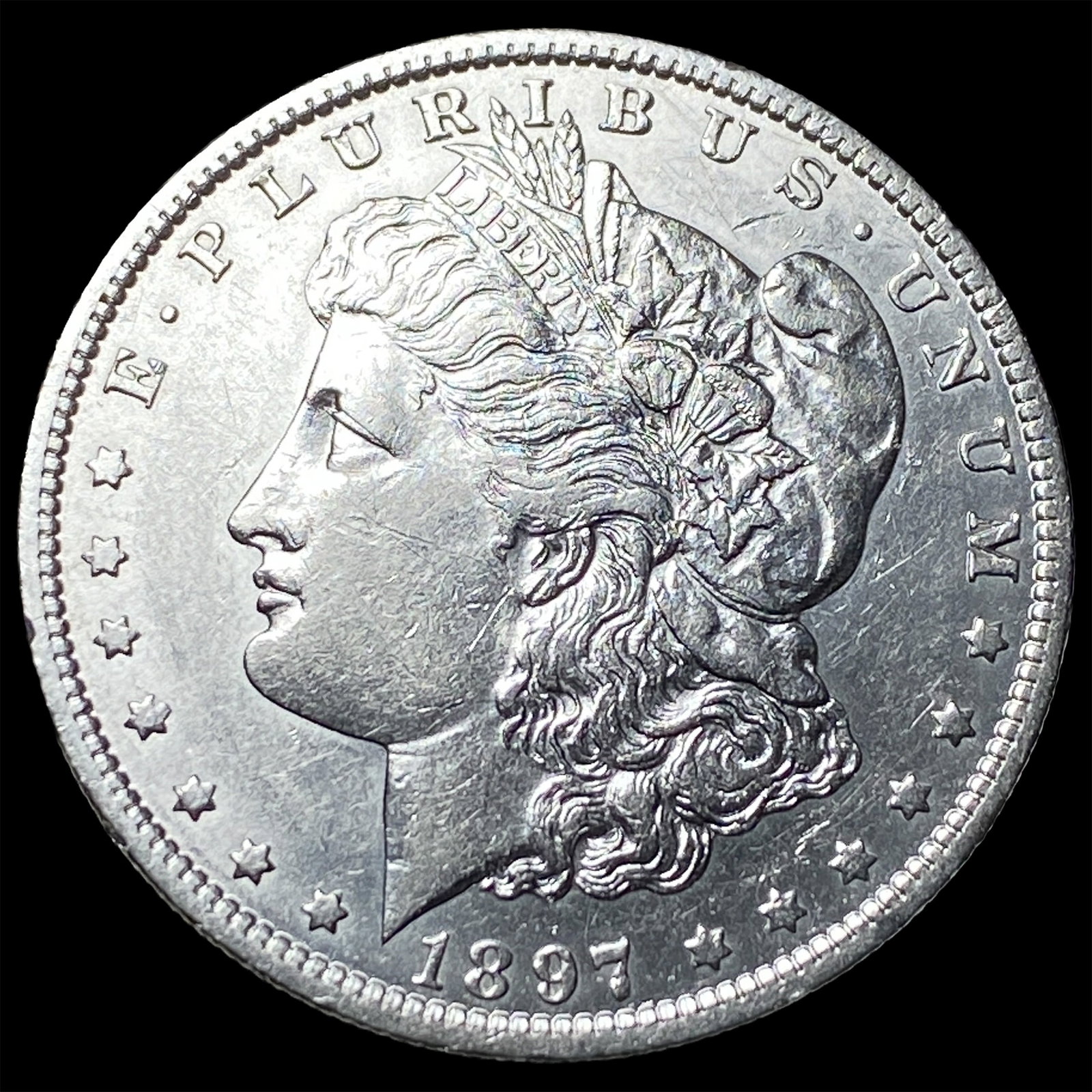 1897-O Silver Morgan Dollar CLOSELY UNCIRCULATED: 1897-O Silver Morgan Dollar CLOSELY UNCIRCULATED