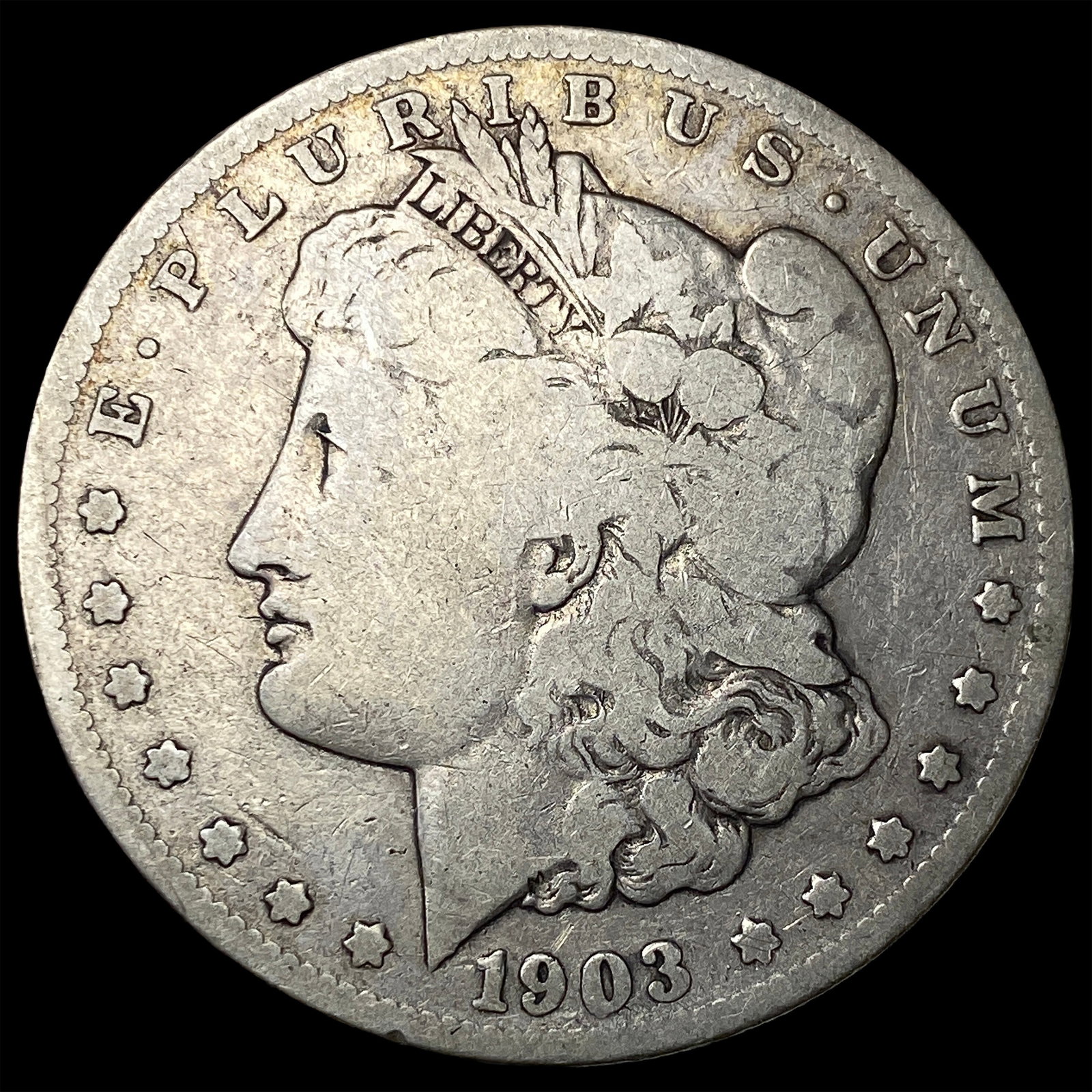 1903-S Silver Morgan Dollar NICELY CIRCULATED: 1903-S Silver Morgan Dollar NICELY CIRCULATED