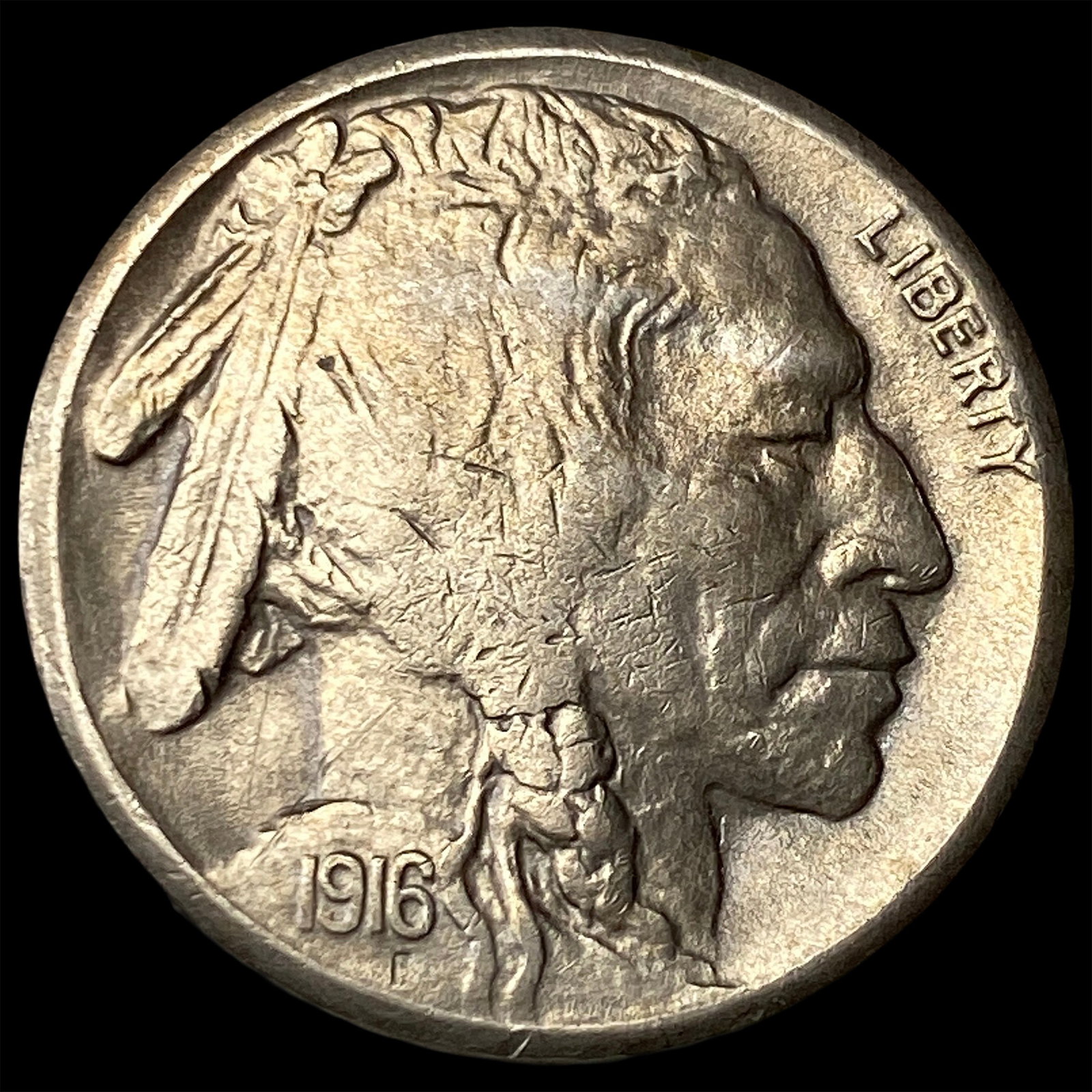 1916-S Buffalo Nickel UNCIRCULATED (1 of 2)