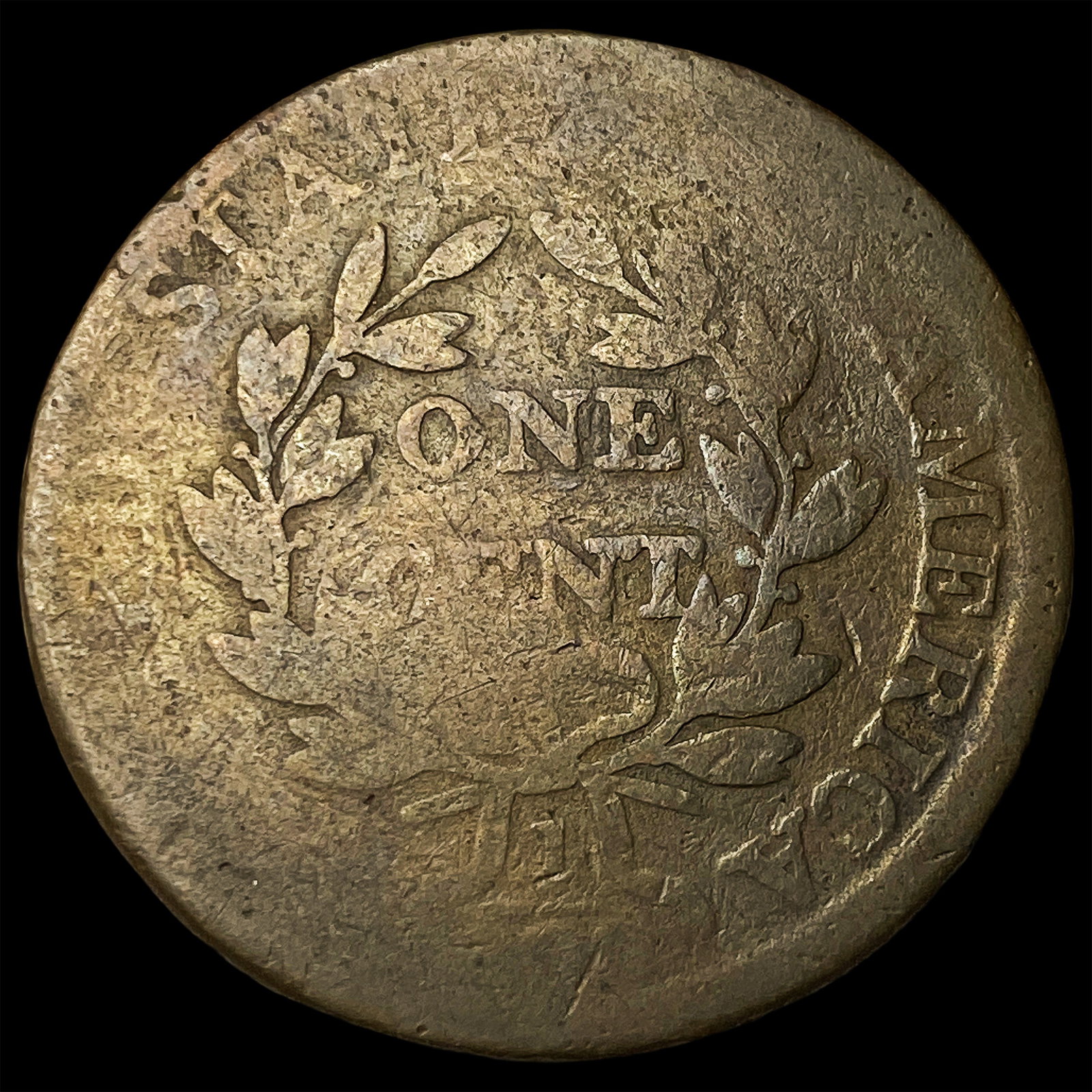1807 Draped Bust Large Cent NICELY CIRCULATED - 2