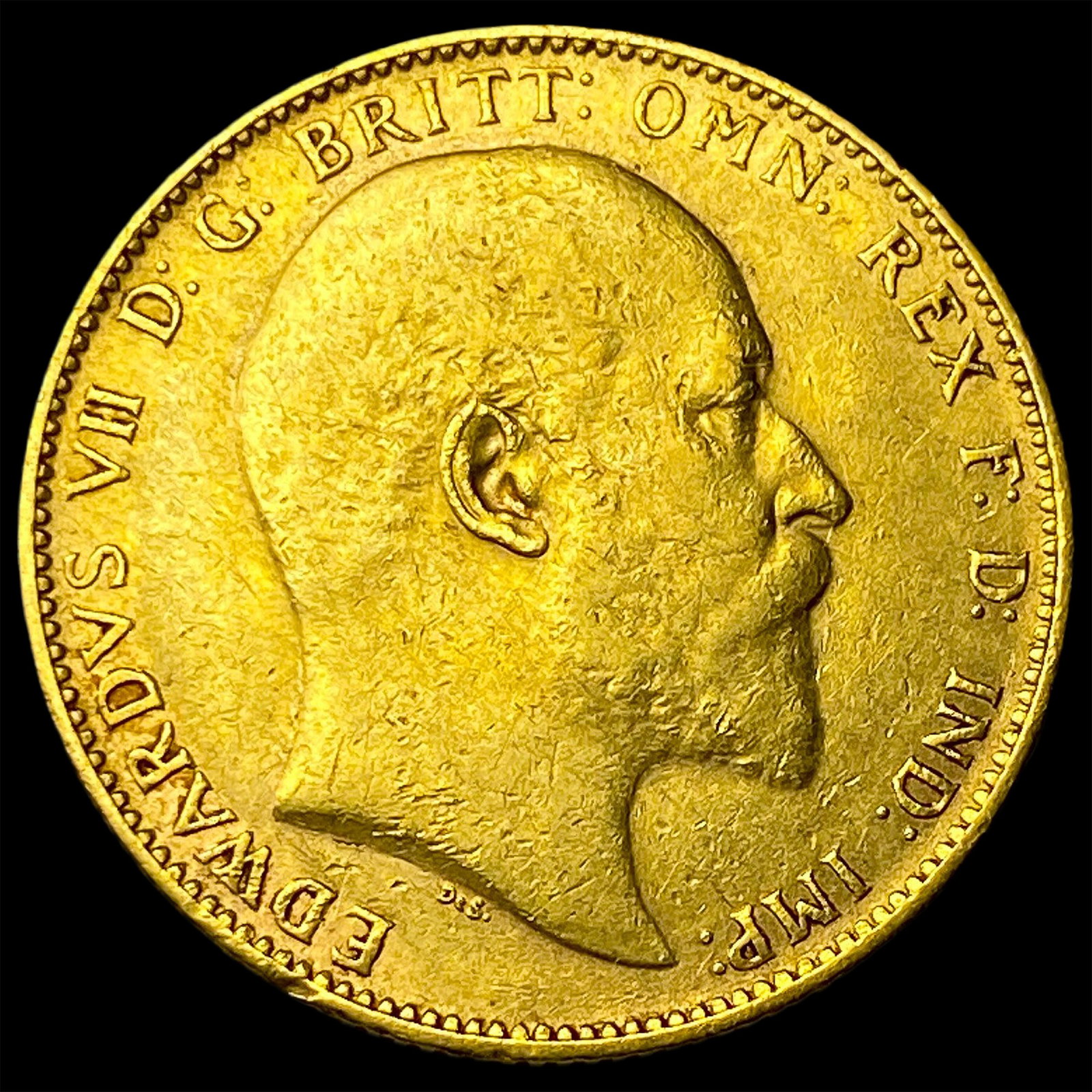 1903 Gold Sovereign .2355oz Edward VII Australia Mint UNCIRCULATED: 1903 Gold Sovereign .2355oz Edward VII Australia Mint UNCIRCULATED