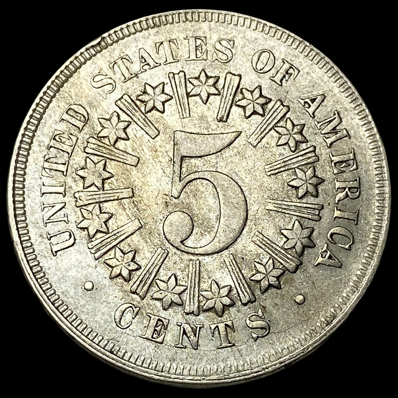 1866 Shield Nickel UNCIRCULATED - 2