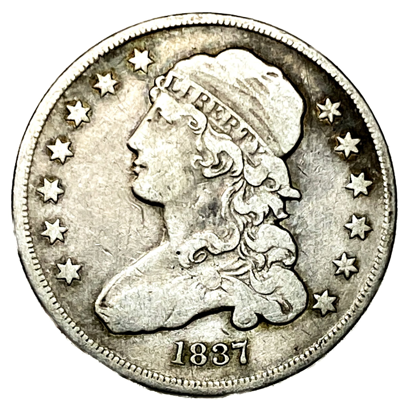 1837 Capped Bust Quarter: 1837 Capped Bust Quarter