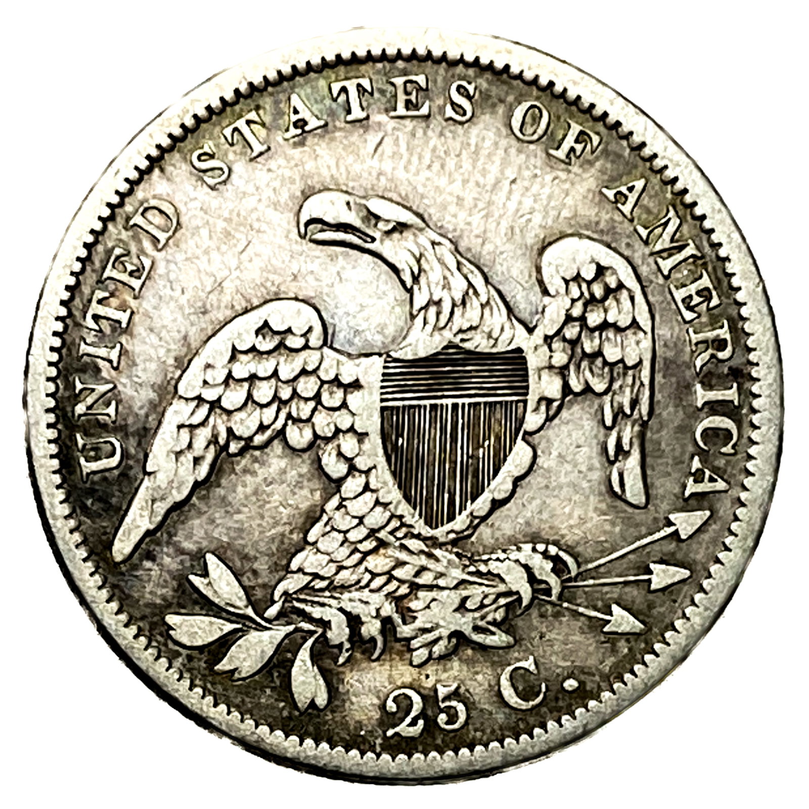 1837 Capped Bust Quarter - 2