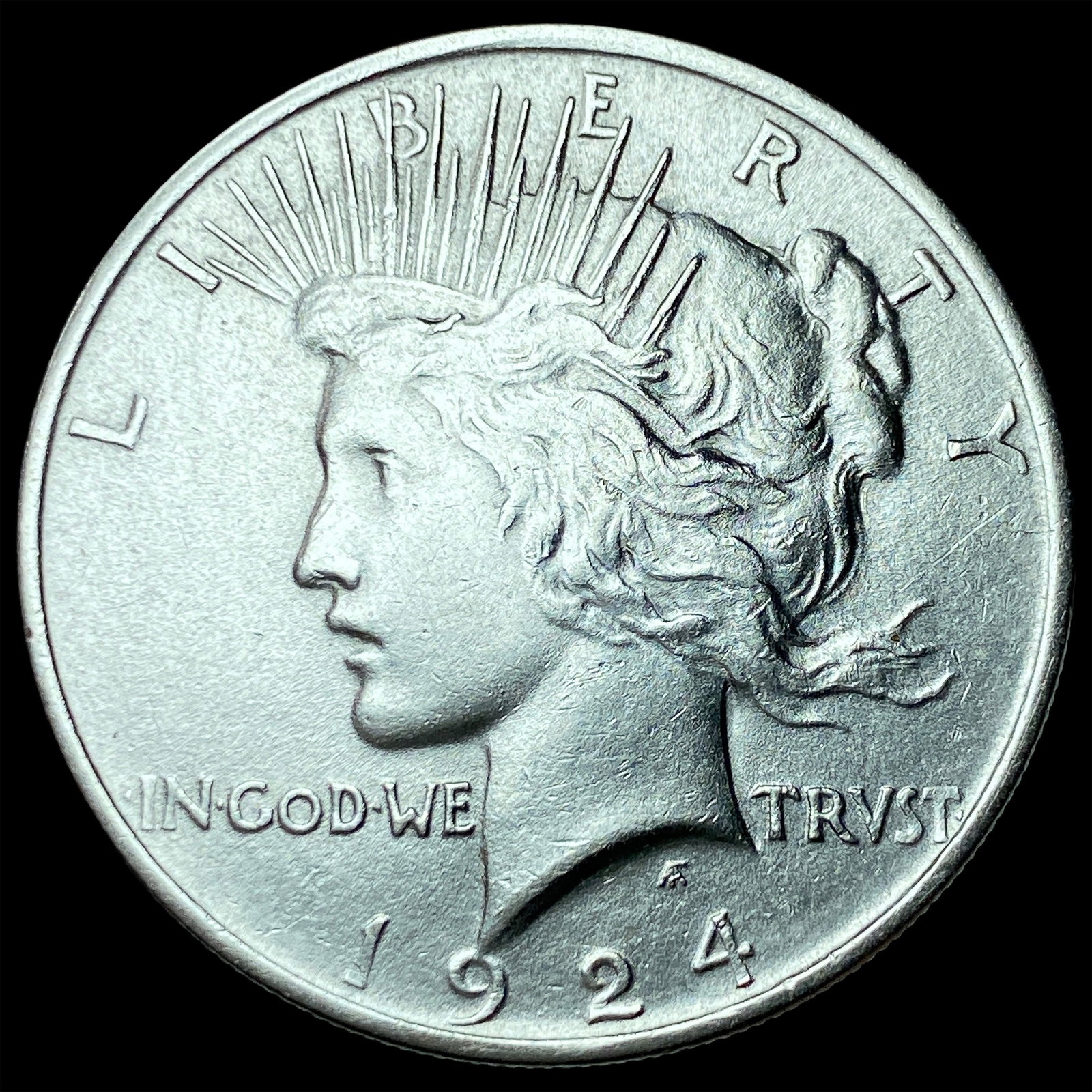 1924 Silver Peace Dollar UNCIRCULATED: 1924 Silver Peace Dollar UNCIRCULATED