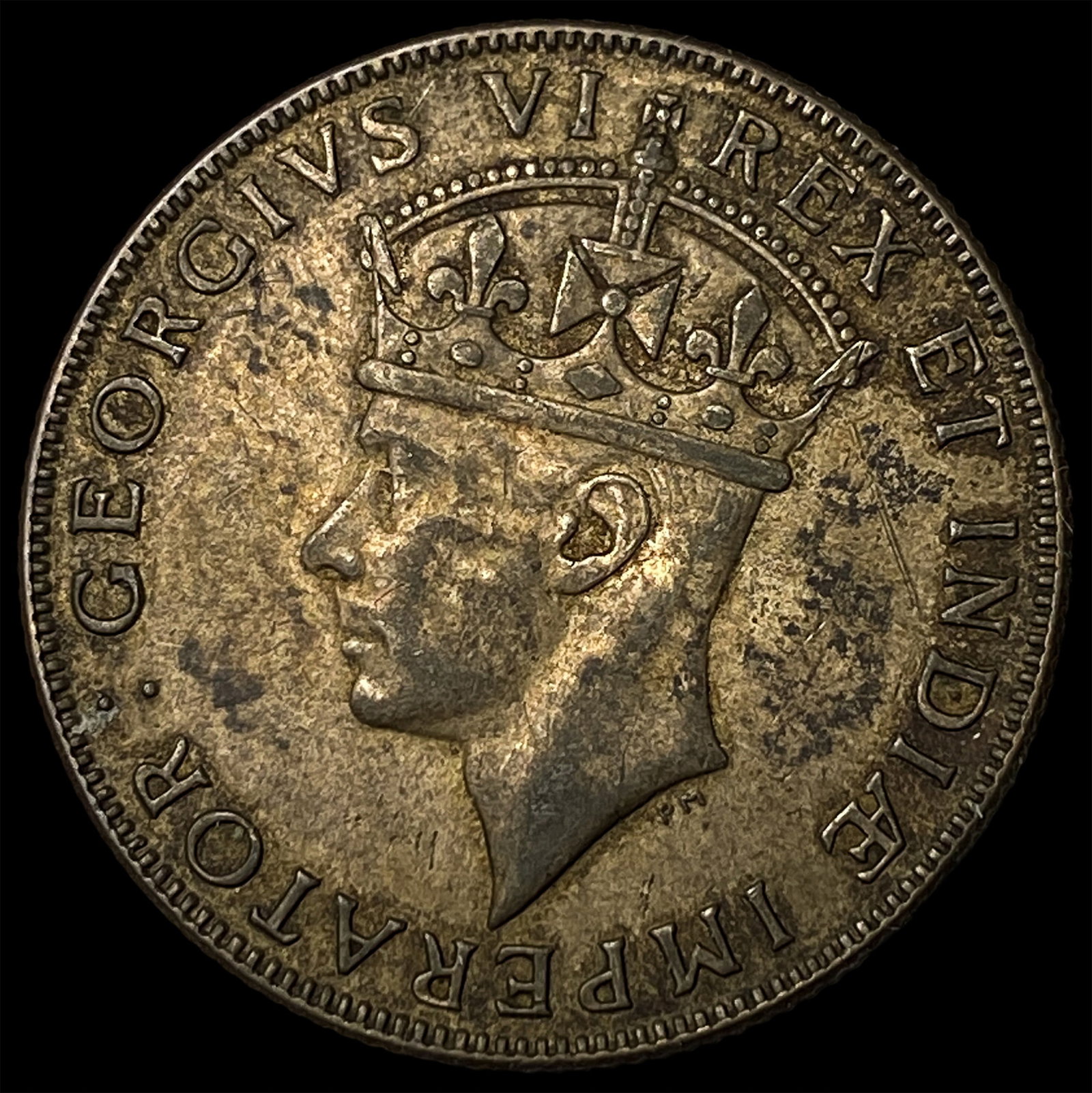 1941 British East Africa Silver 1 Shilling (1 of 2)
