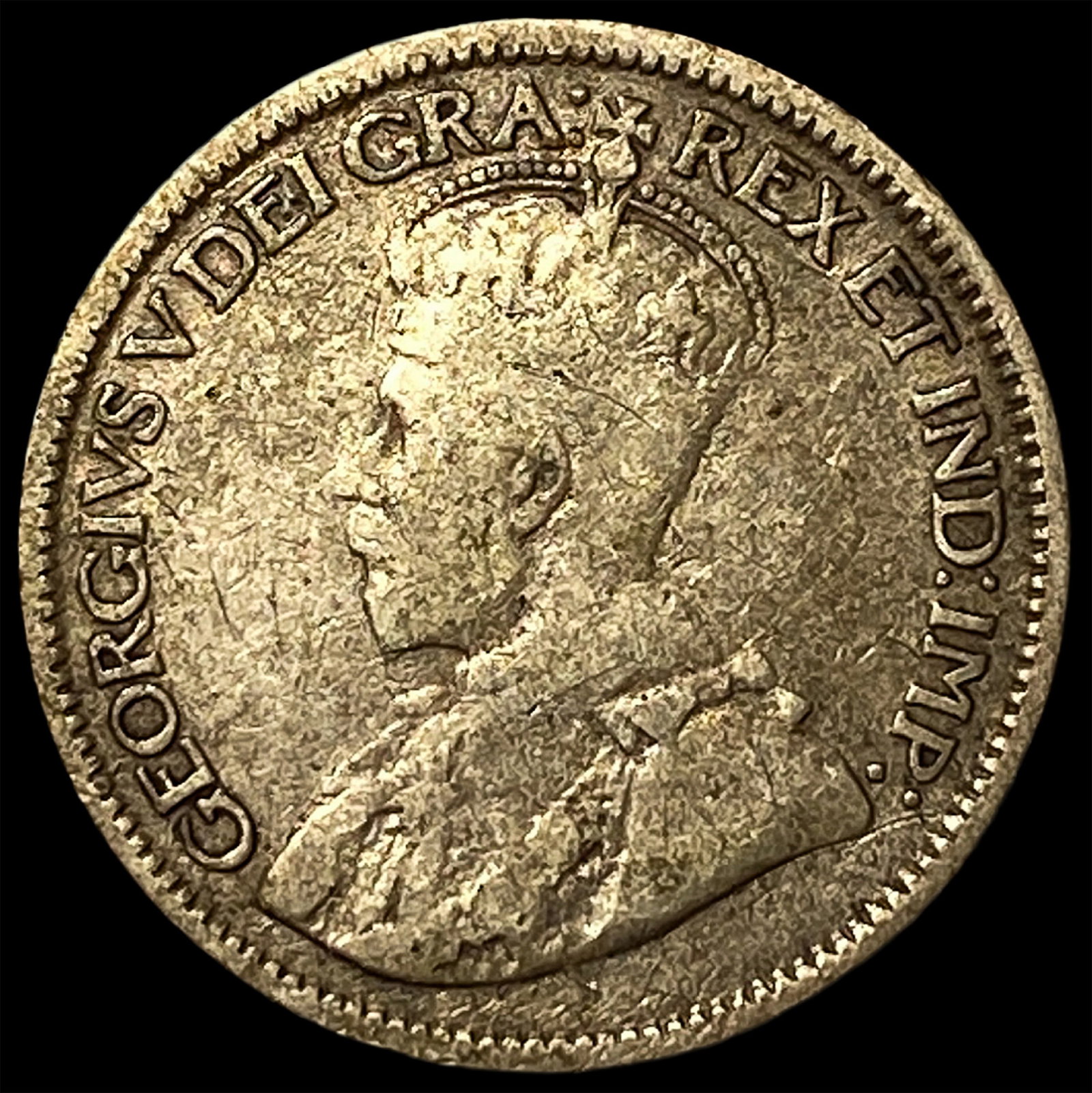 1913 Canada Silver 10 Cents: 1913 Canada Silver 10 Cents