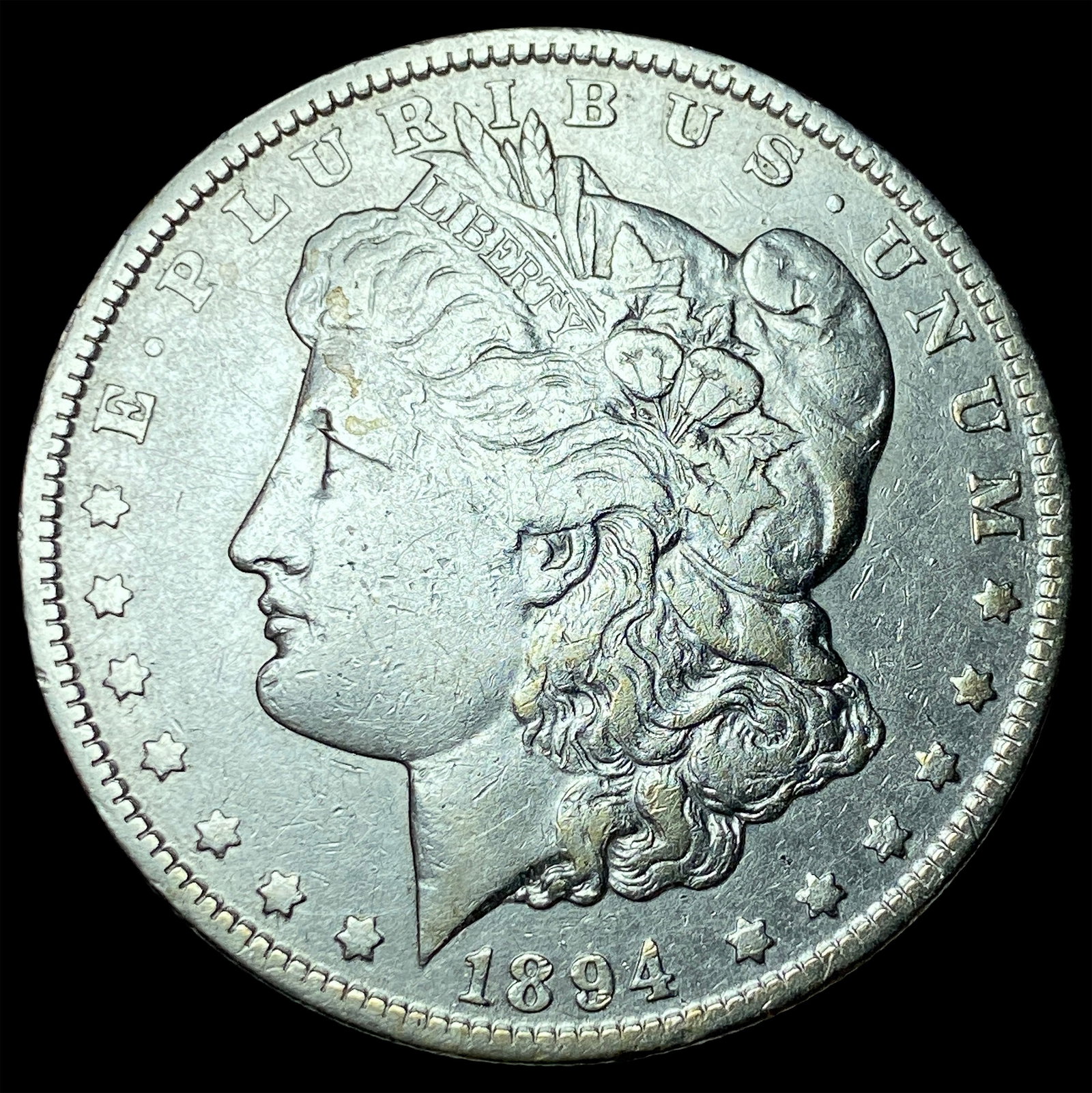 1894-O Silver Morgan Dollar CLOSELY UNCIRCULATED: 1894-O Silver Morgan Dollar CLOSELY UNCIRCULATED
