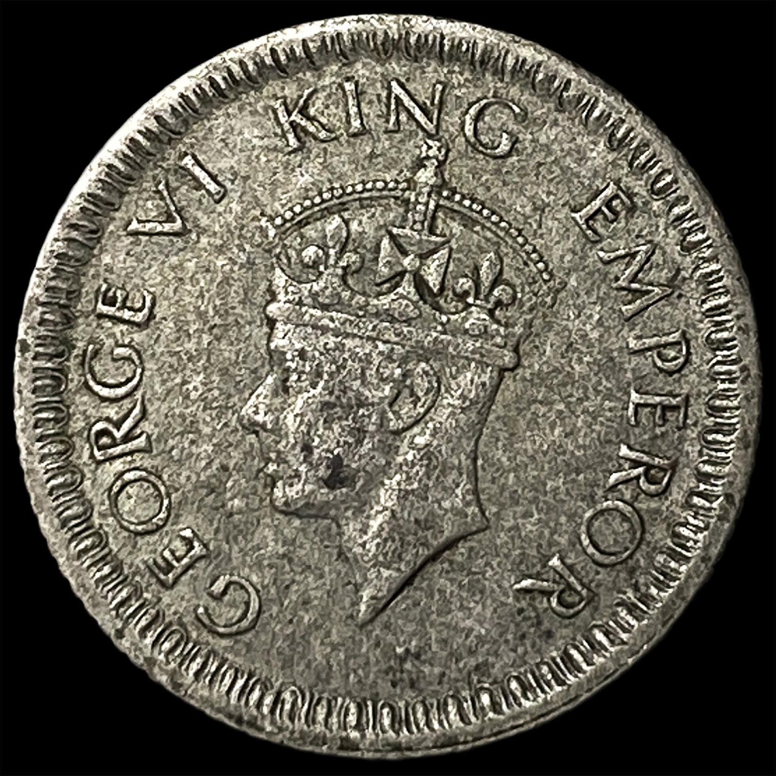 1942 British-India Silver 1/4 Rupee (1 of 2)