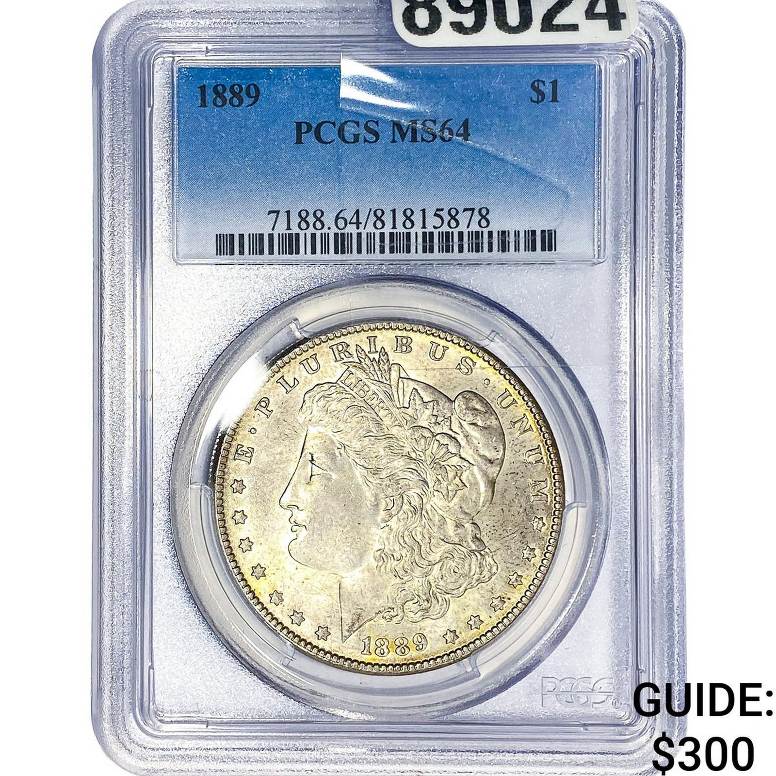 1889 Morgan Silver Dollar PCGS MS64 (1 of 2)