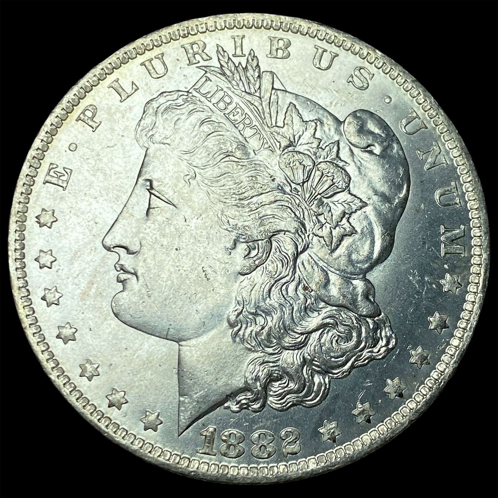 1882-S Silver Morgan Dollar CHOICE BU: 1882-S Silver Morgan Dollar CHOICE BU