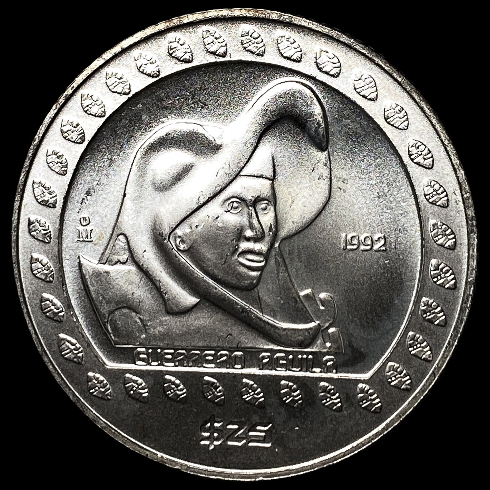 1992 Mexico Silver 25 Pesos Proof: 1992 Mexico Silver 25 Pesos Proof