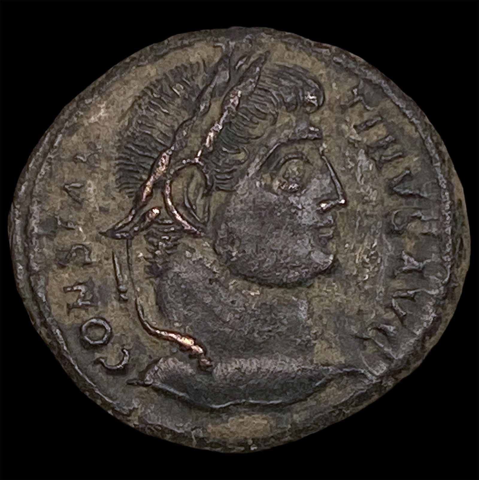 Roman Constantine I 307-337 AD Bronze Follis (1 of 2)