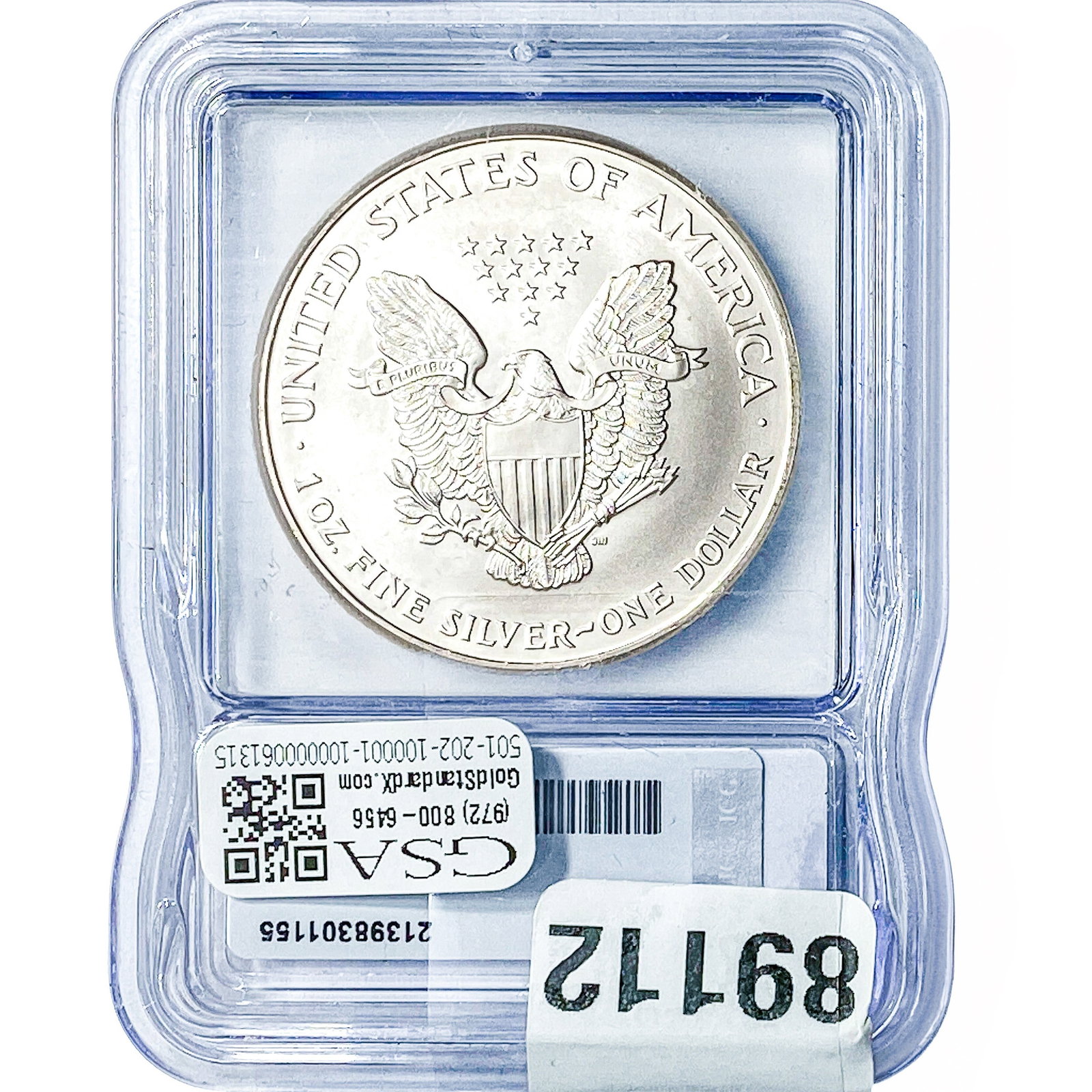 1999 Silver Eagle ICG MS69+ - 2