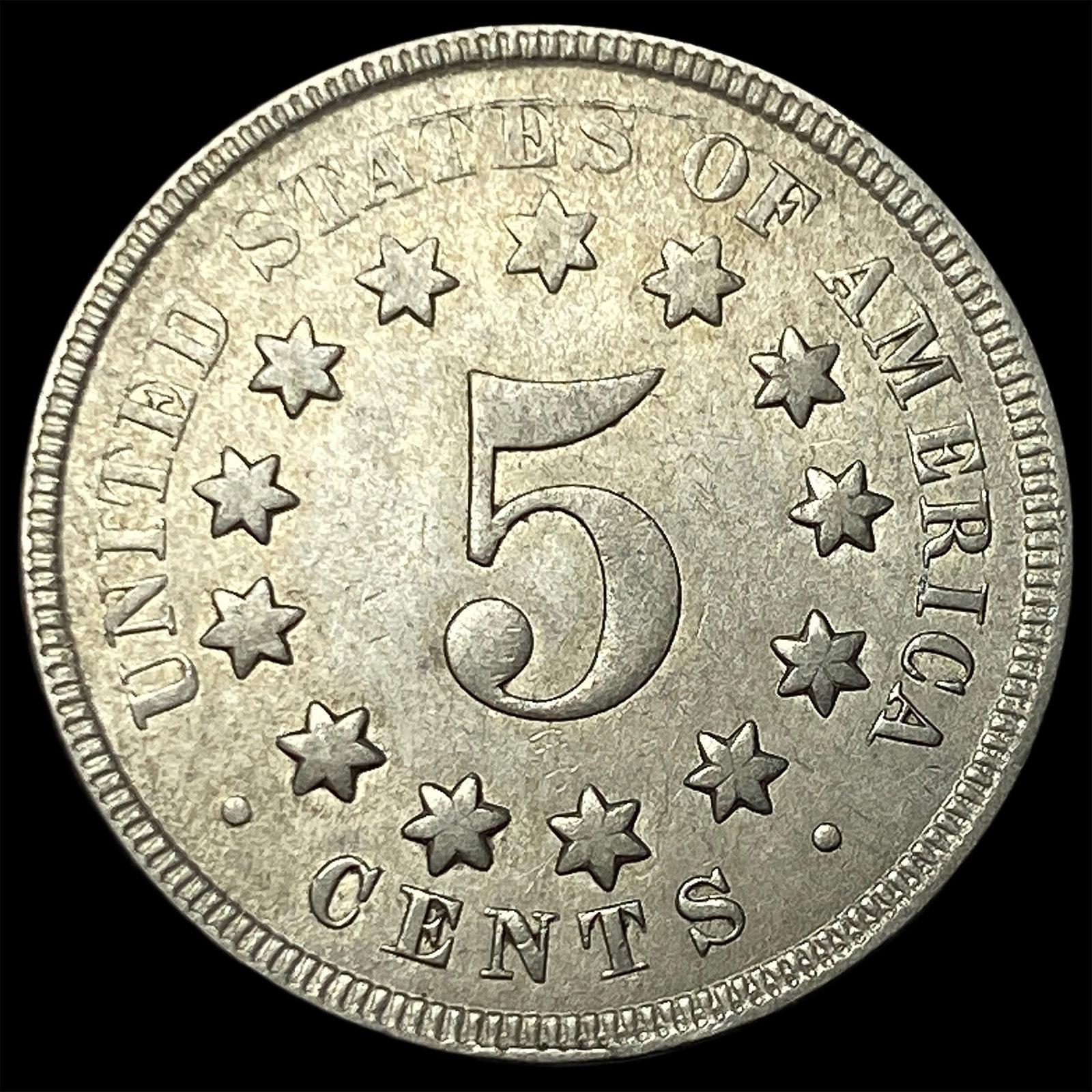 1869 Shield Nickel UNCIRCULATED - 2