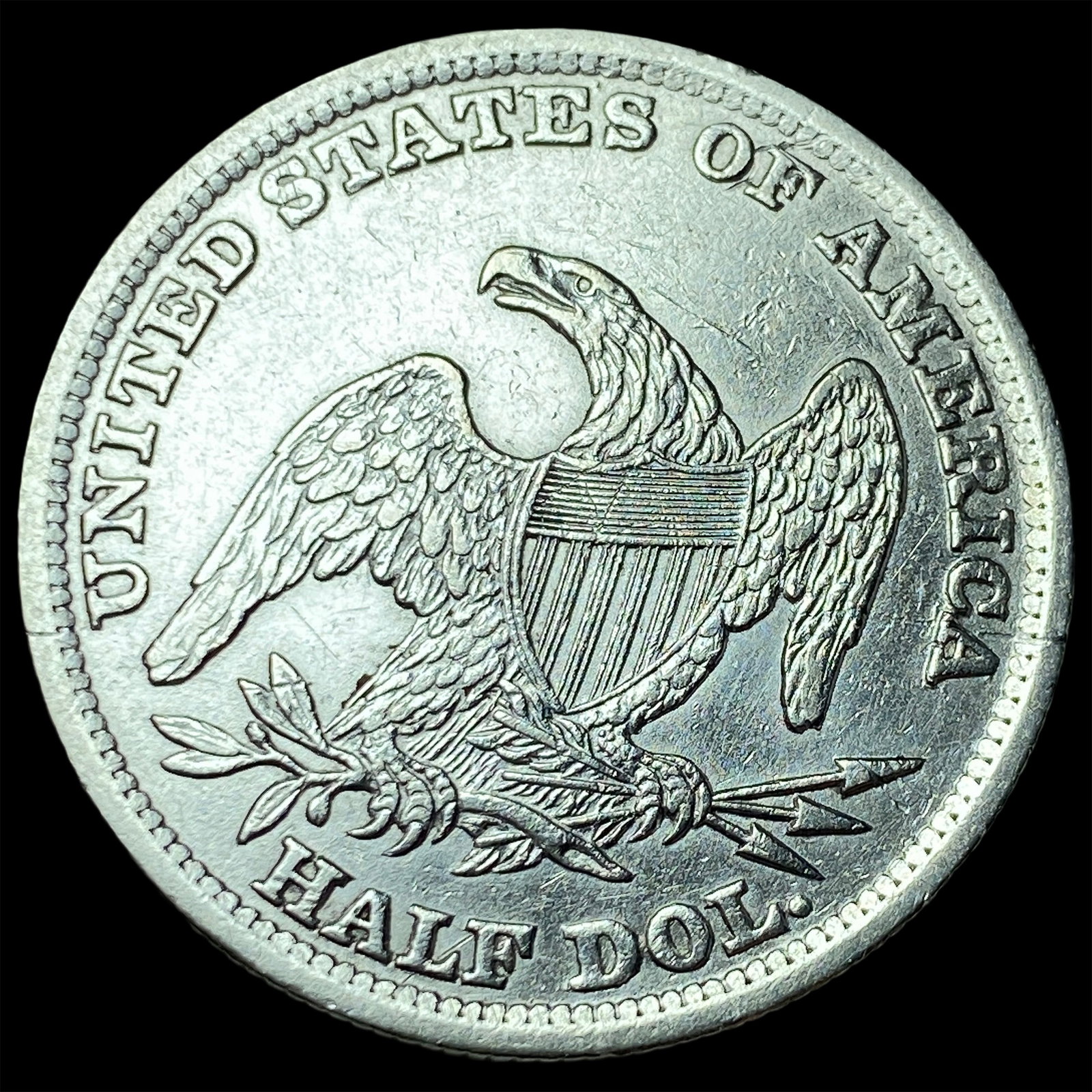 1838 Silver Half Dollar (Capped Bust) UNCIRCULATED - 2