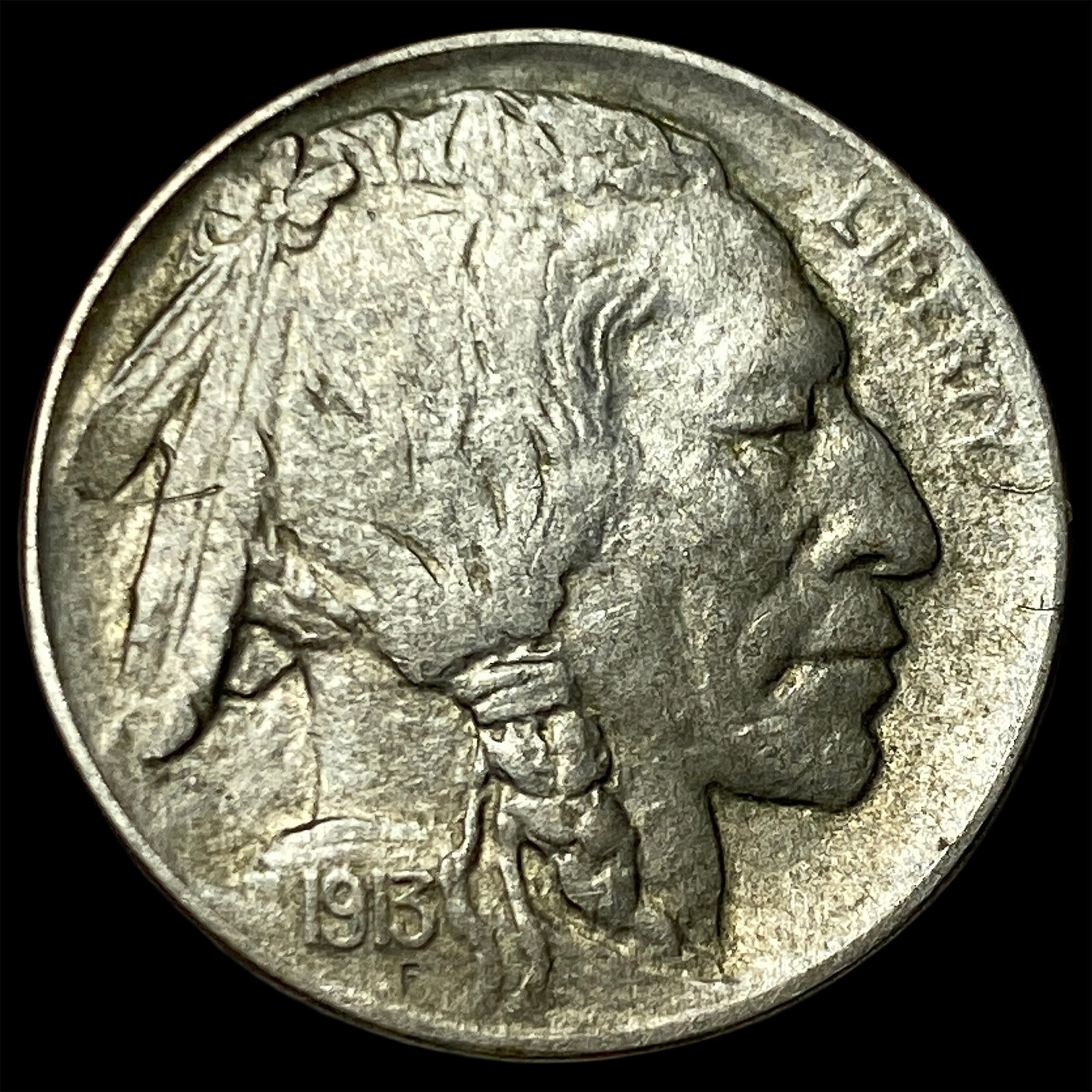 1913-D Buffalo Nickel Type 1 UNCIRCULATED: 1913-D Buffalo Nickel Type 1 UNCIRCULATED
