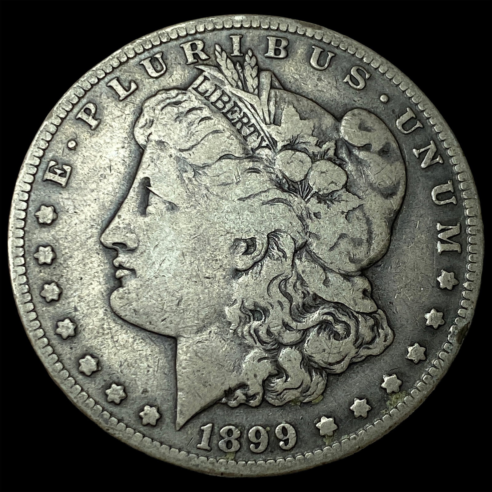 1899-S Silver Morgan Dollar NEARLY UNCIRCULATED: 1899-S Silver Morgan Dollar NEARLY UNCIRCULATED