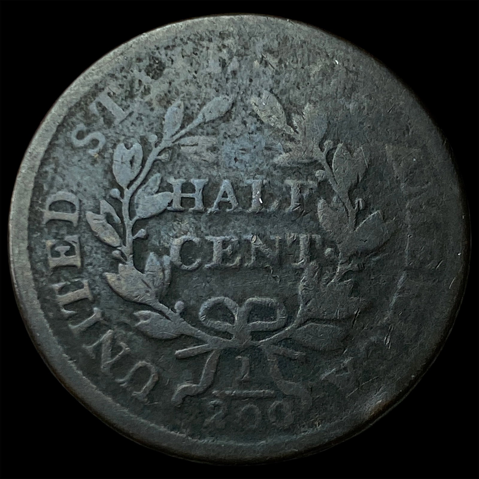 1804 Draped Bust Half Cent NICELY CIRCULATED - 2