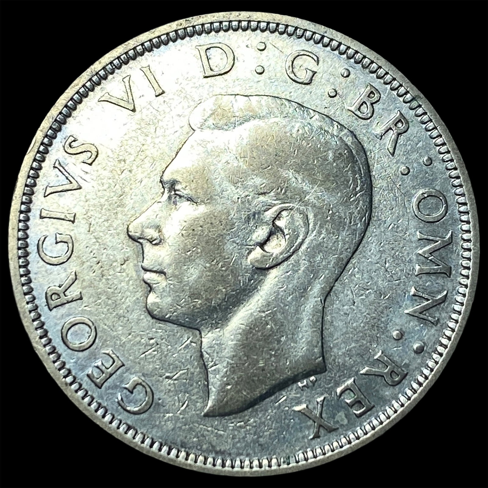 1939 Great Britain Silver Half Crown: 1939 Great Britain Silver Half Crown