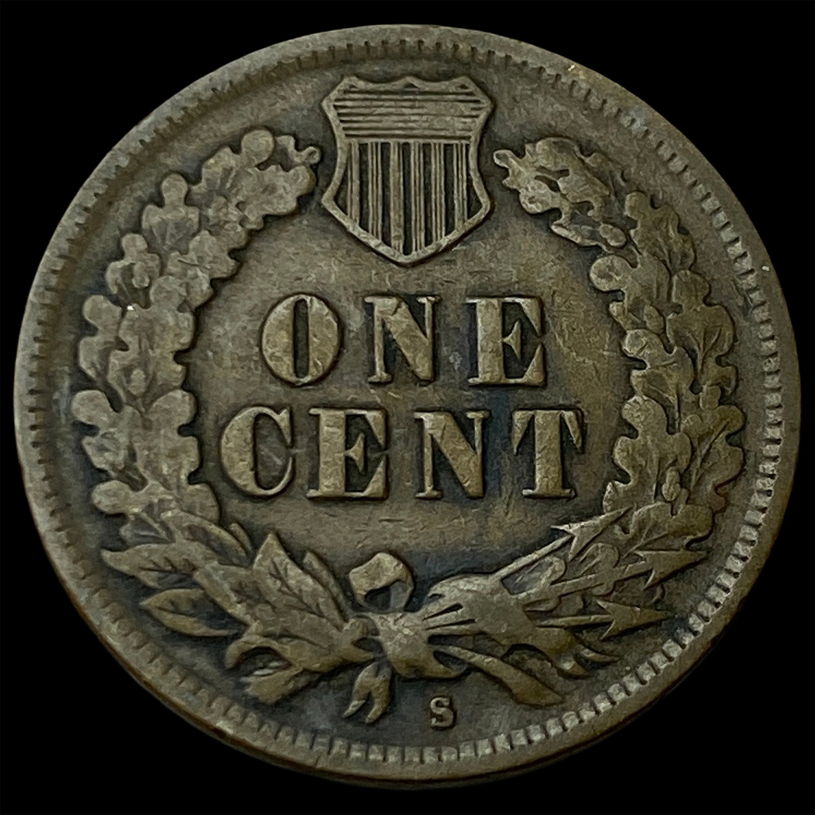 1908-S Indian Head Cent LIGHTLY CIRCULATED - 2
