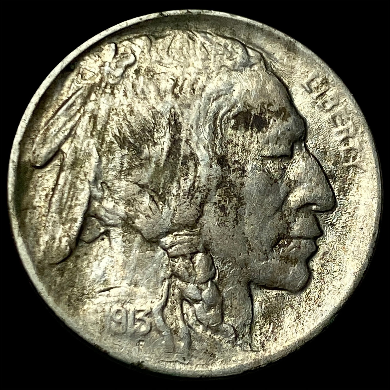 1913 Type 1 Buffalo Nickel UNCIRCULATED: 1913 Type 1 Buffalo Nickel UNCIRCULATED
